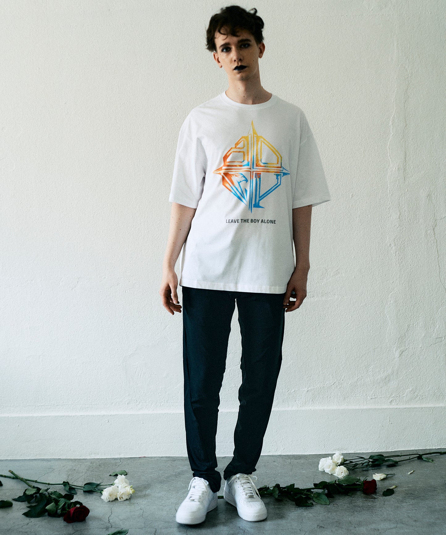 GRADATION BOY TEE WHITE【B231N0104601】