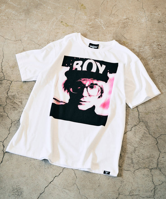 Andy Warhol TEE WHITE×BLACK【AFJ-ANDY002】