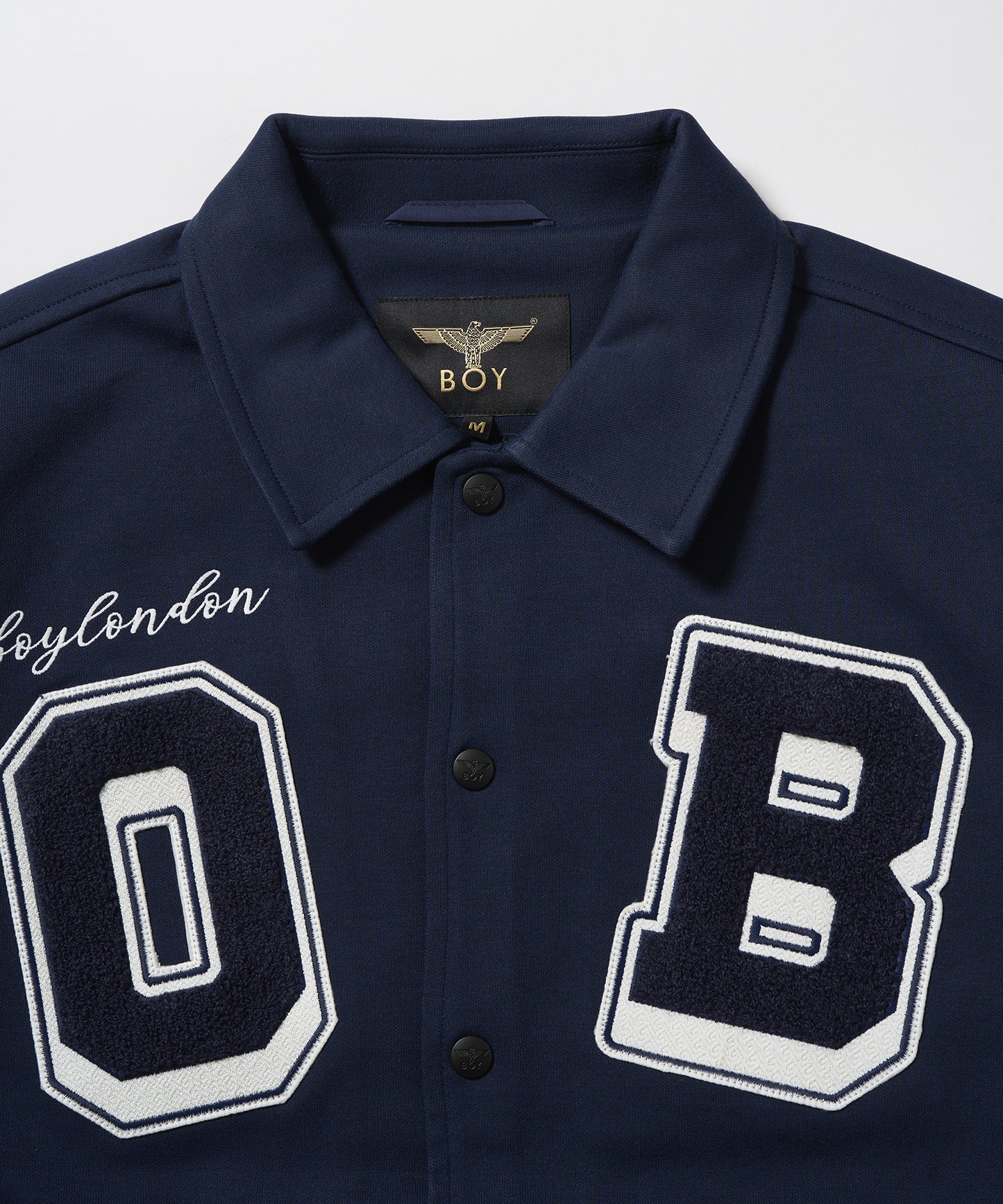 1976 BOY KNIT STADIUM JUMPER NAVY【B233N1200316】