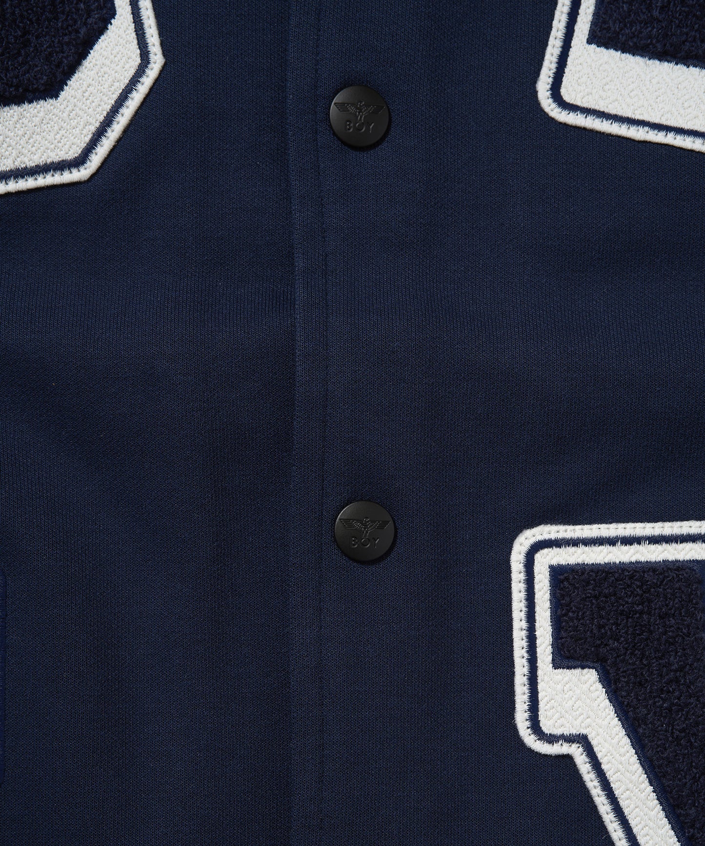 1976 BOY KNIT STADIUM JUMPER NAVY【B233N1200316】