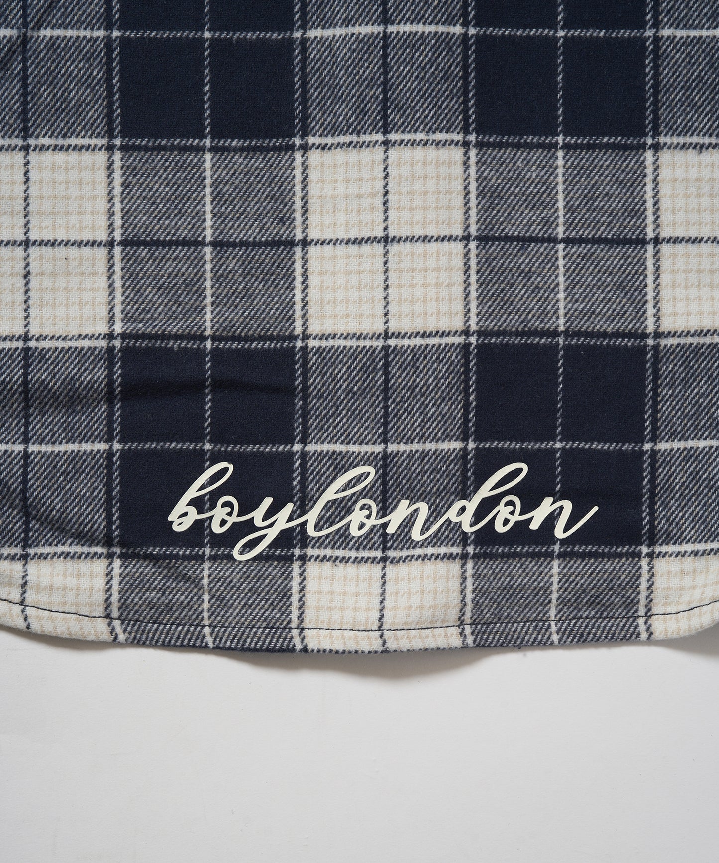 BOYLDN Check Flannel Shirt BLUE【B233N2100606】