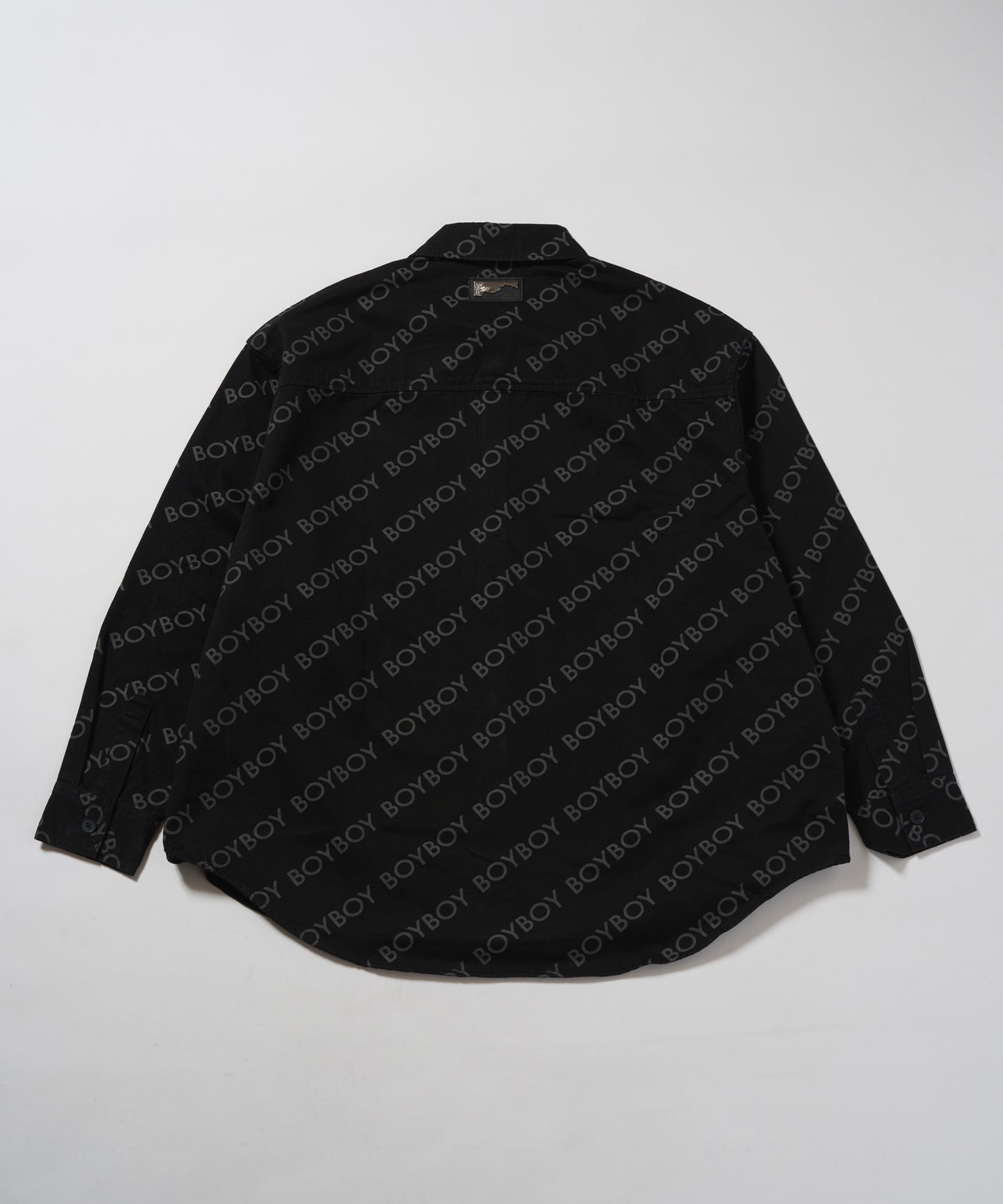 BOYBOY COTTON BIG Shirt BLACK【B233N2100802】