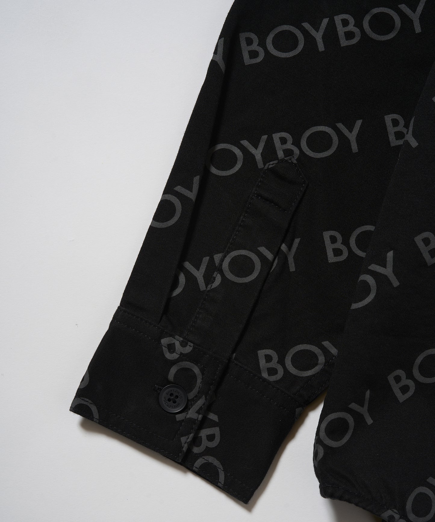 BOYBOY COTTON BIG Shirt BLACK【B233N2100802】