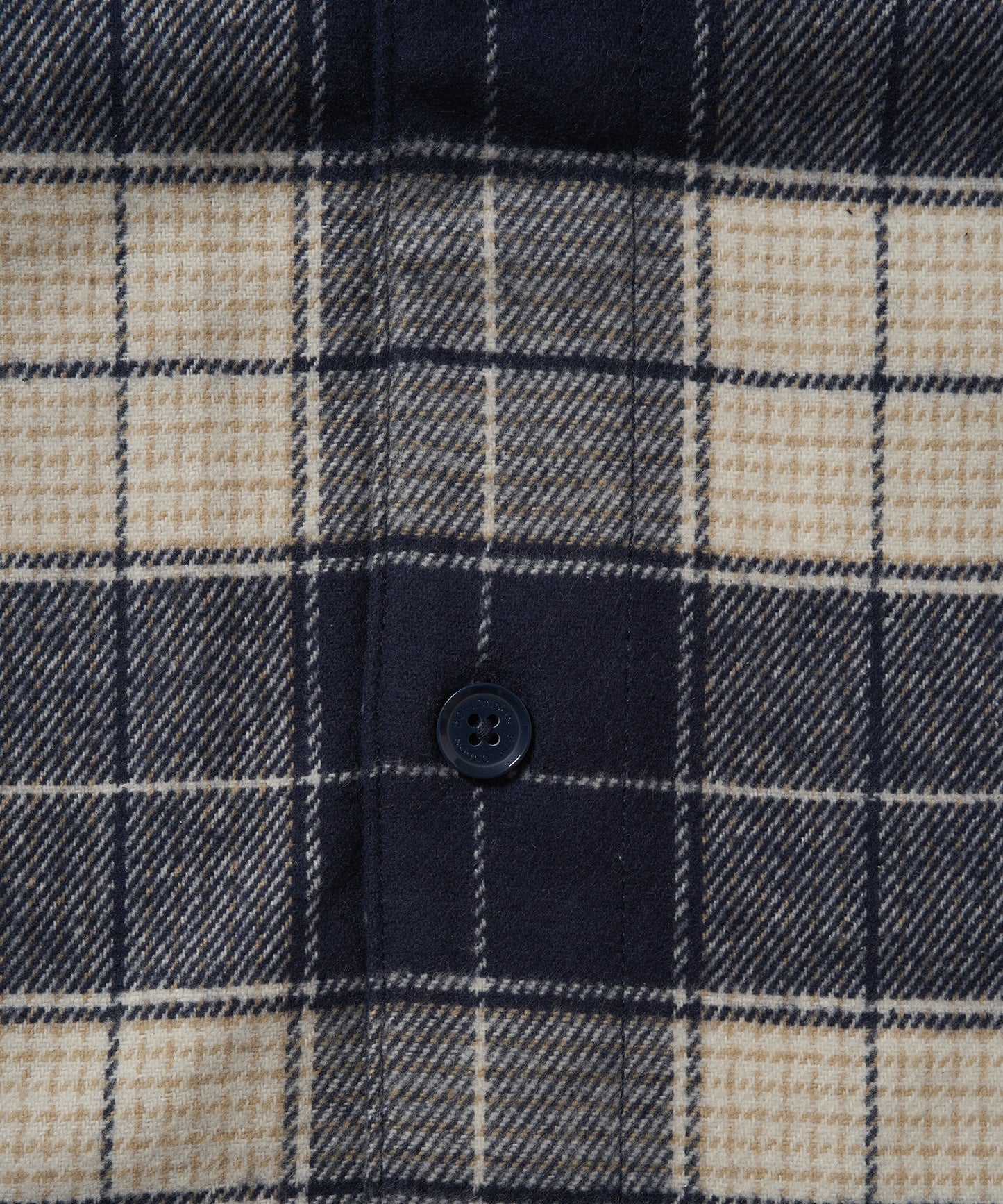 BOY LOGO Check Coveralls Shirt NAVY【B233N2302216】