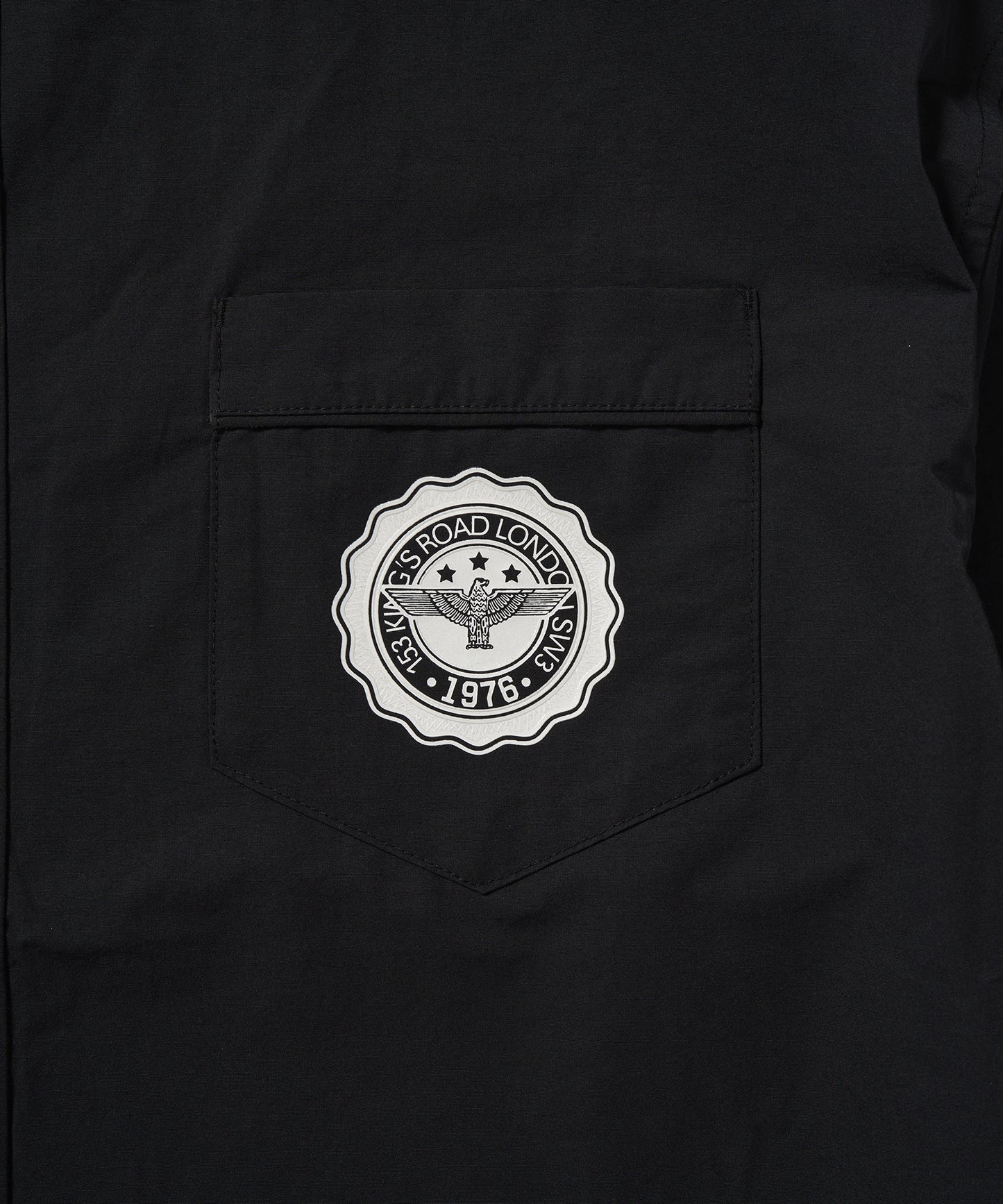 BOY LONDON SIDE LOGO Nylon Shirt BLACK【B233N2100202】