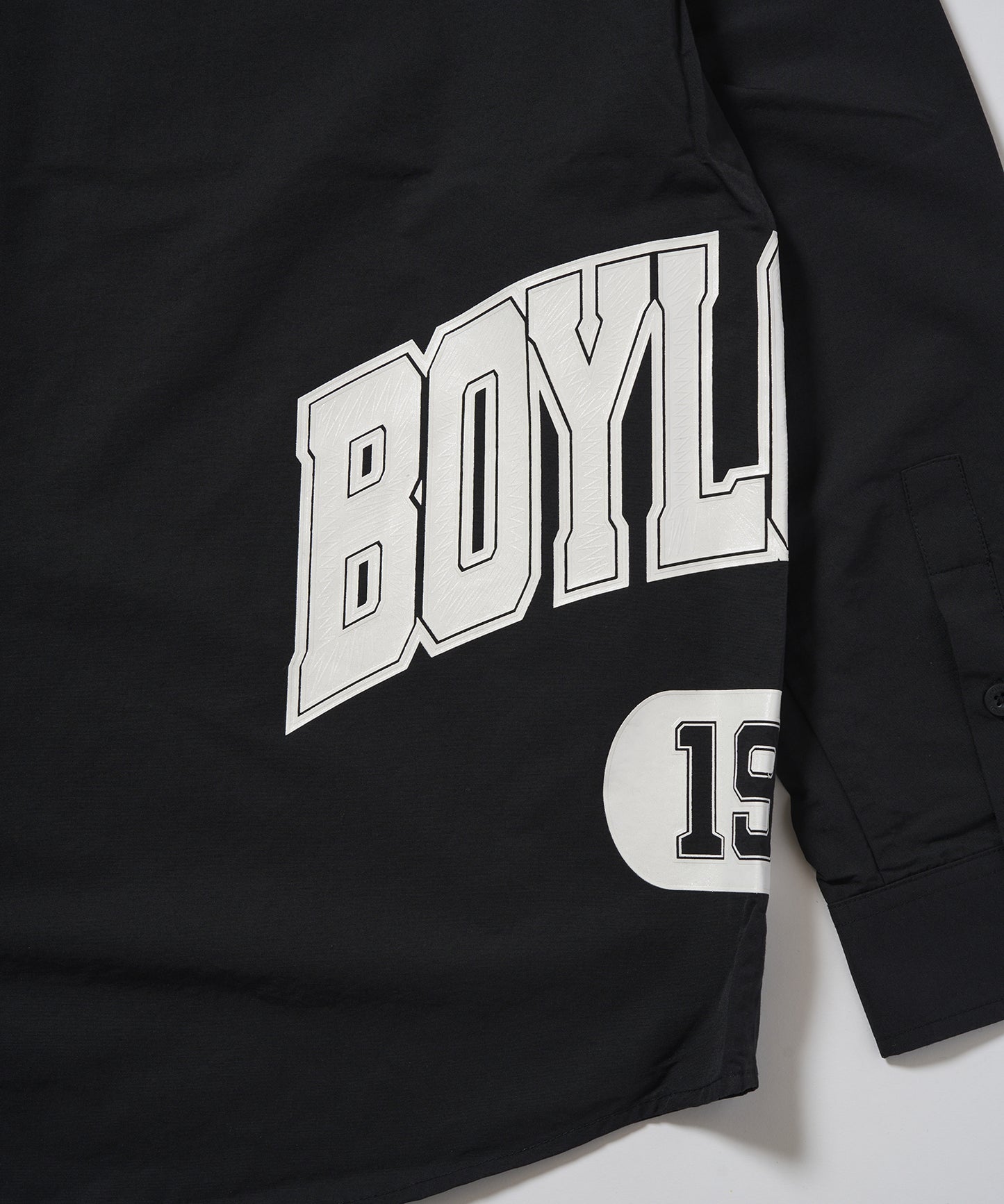 BOY LONDON SIDE LOGO Nylon Shirt BLACK【B233N2100202】
