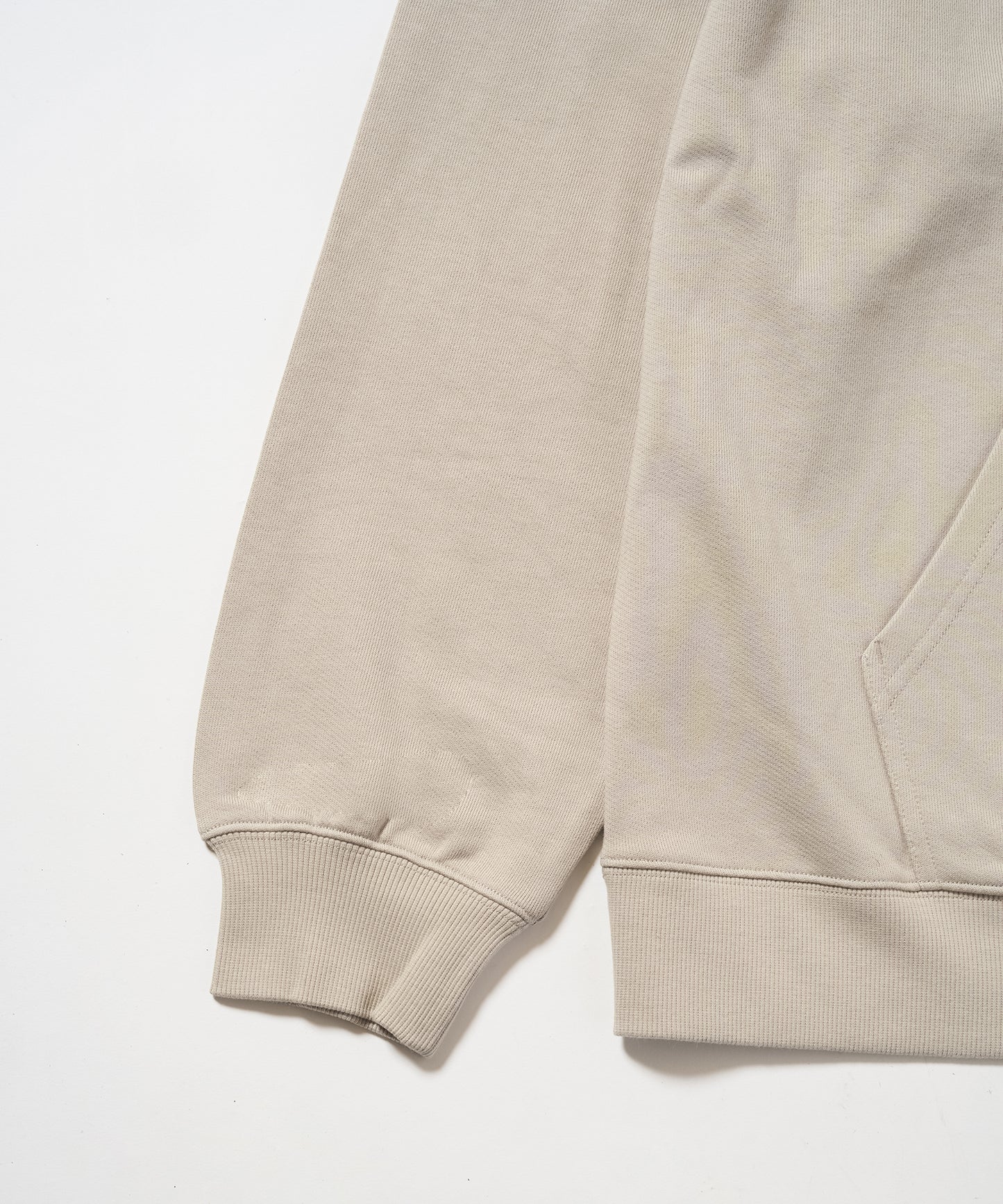 BOY LOGO Patch Hoodie Parka BEIGE【B233N0401511】