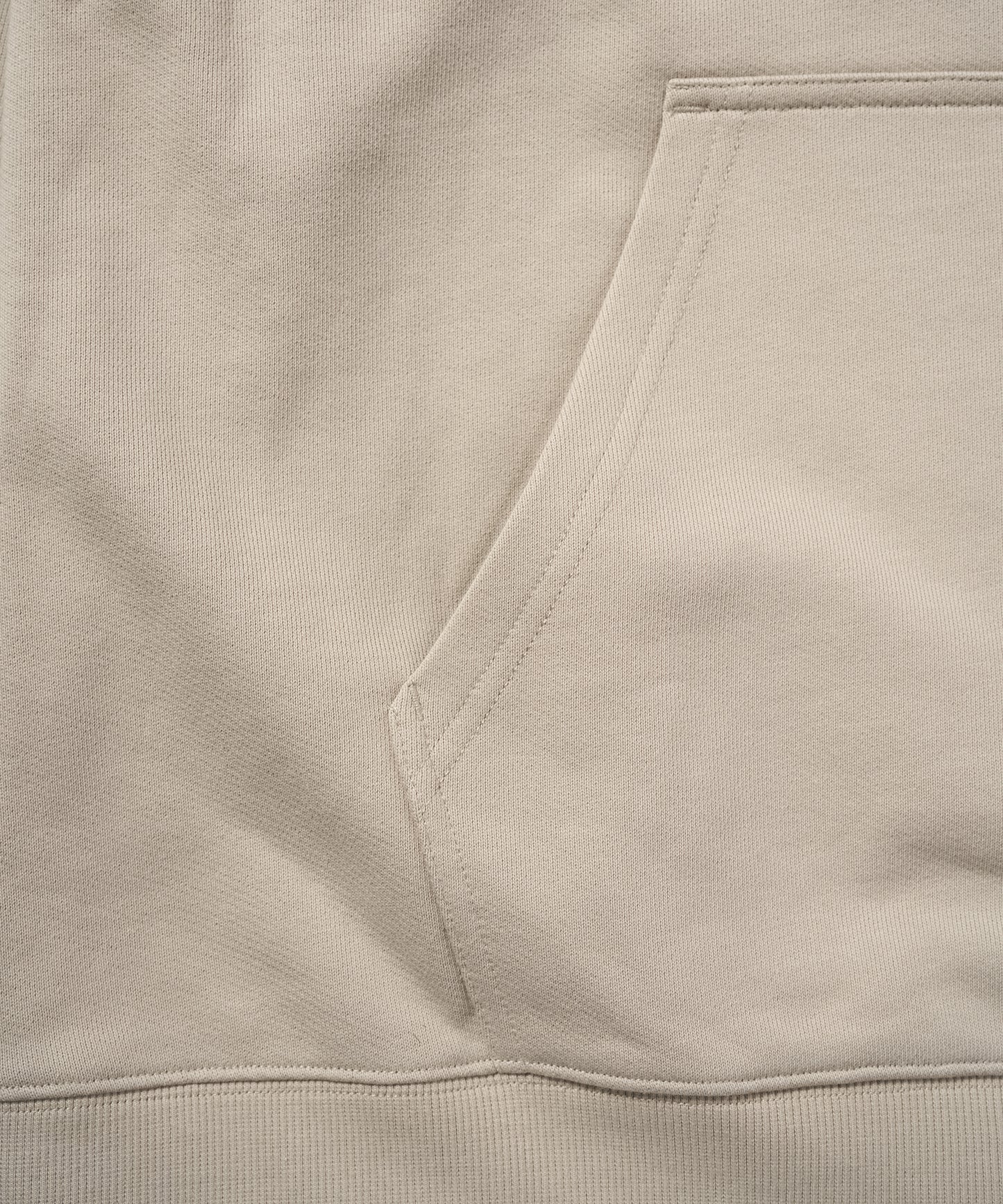 BOY LOGO Patch Hoodie Parka BEIGE【B233N0401511】