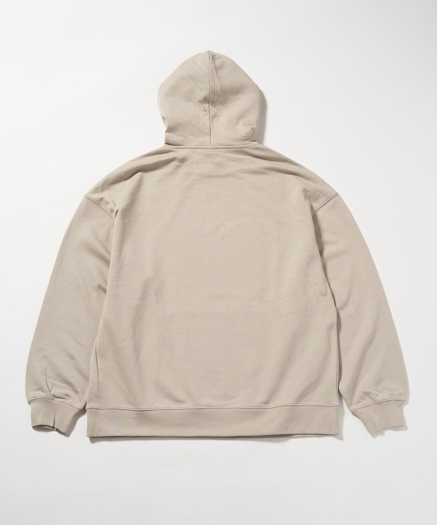 BOY LOGO Patch Hoodie Parka BEIGE【B233N0401511】