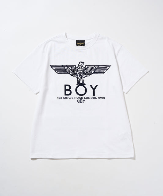 Eagle BOY LOGO TEE WHITE【B233N0101001】