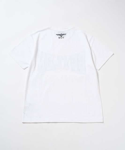 BOYLDN LOGO Patch Graphic TEE WHITE【B233N0102101】
