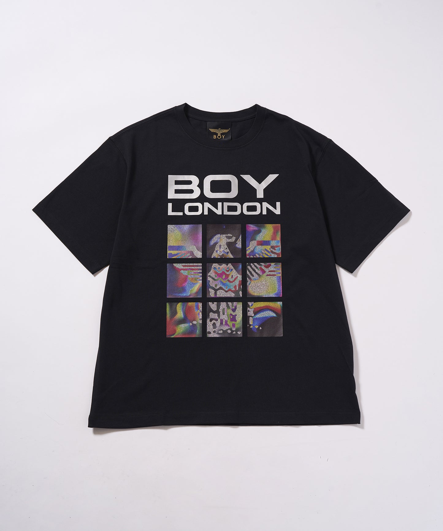 Divided Eagle TEE BLACK【B232N0151202】