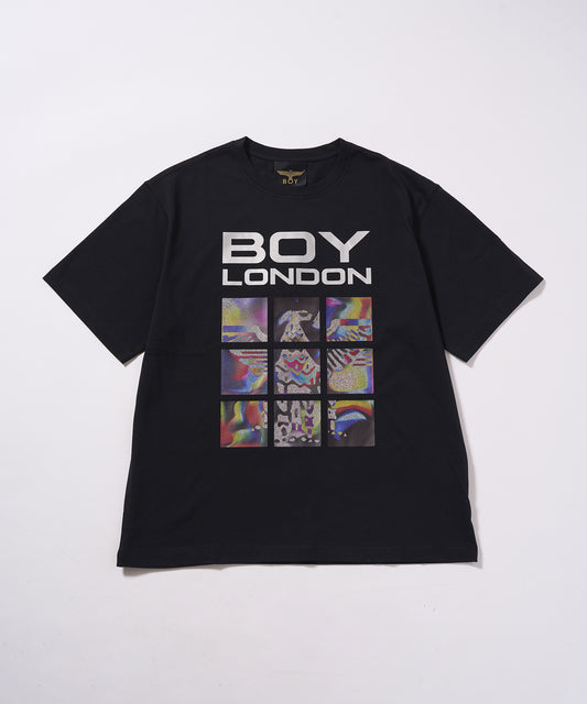 Divided Eagle TEE BLACK【B232N0151202】