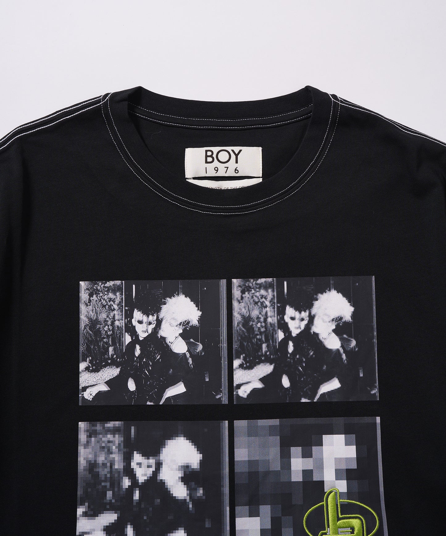 b Embroidery Photo Color Thread TEE BLACK【B233N0170702】