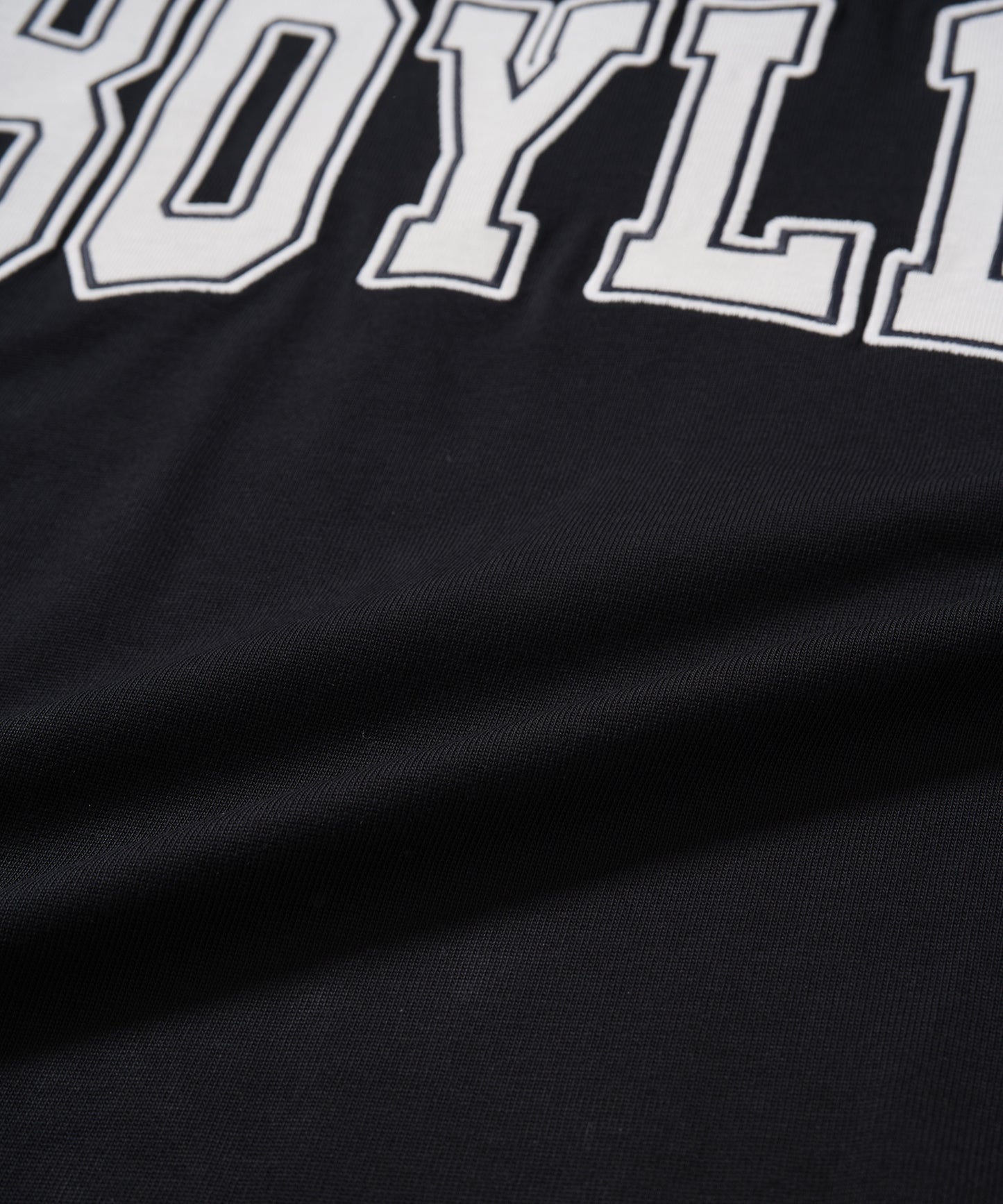 BOYLDN LOGO Patch TEE BLACK【B233N0102102】