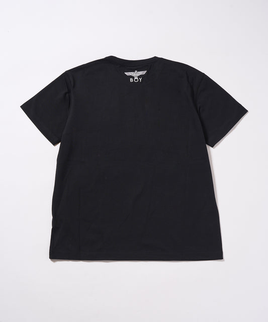 BOYLDN LOGO Patch TEE BLACK【B233N0102102】