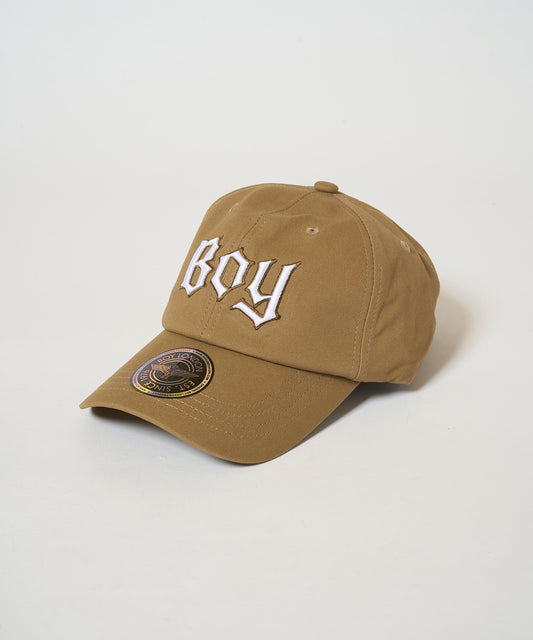 BOY 3D LOGO CAP BROWN【B233N9001008】