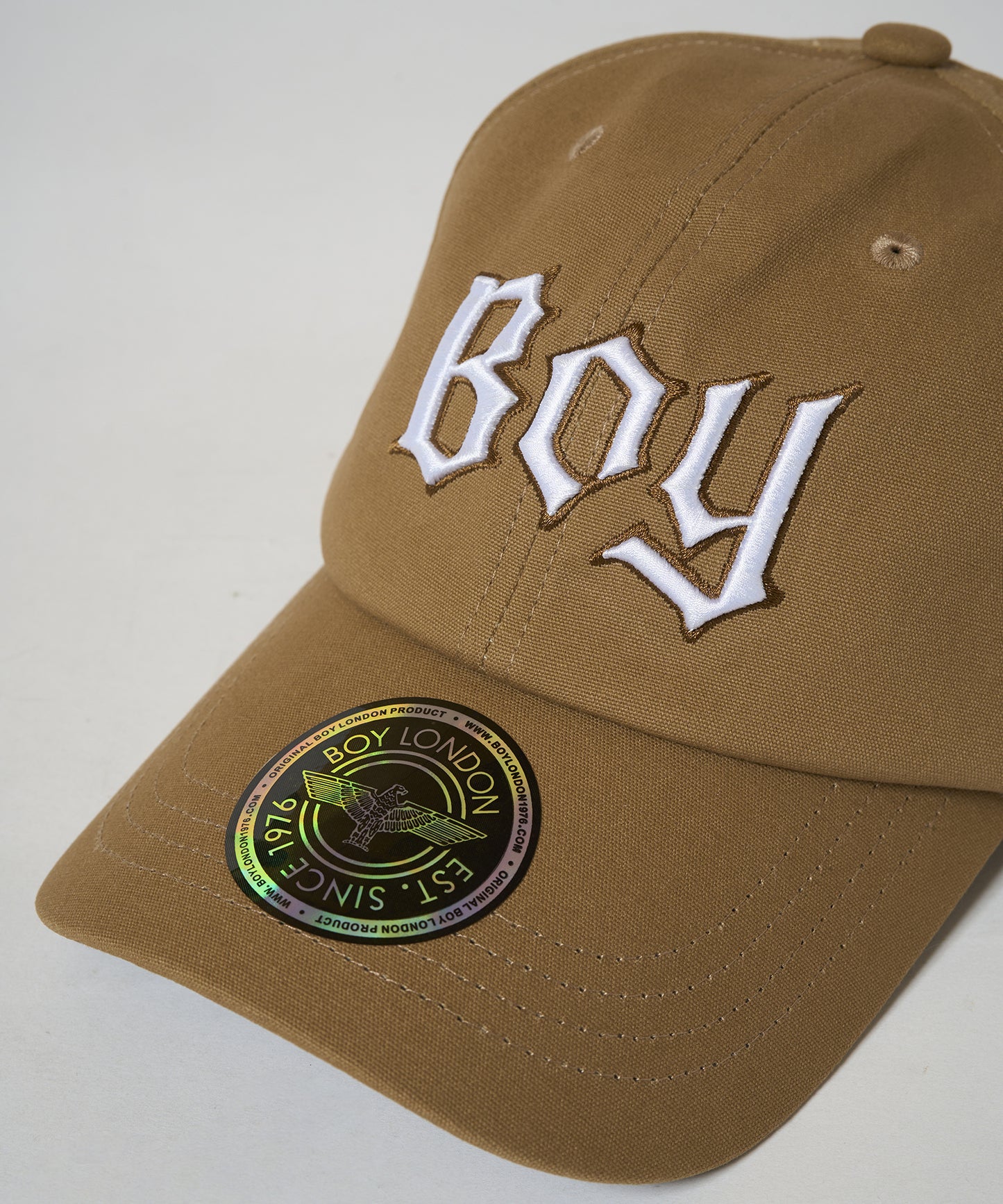 BOY 3D LOGO CAP BROWN【B233N9001008】