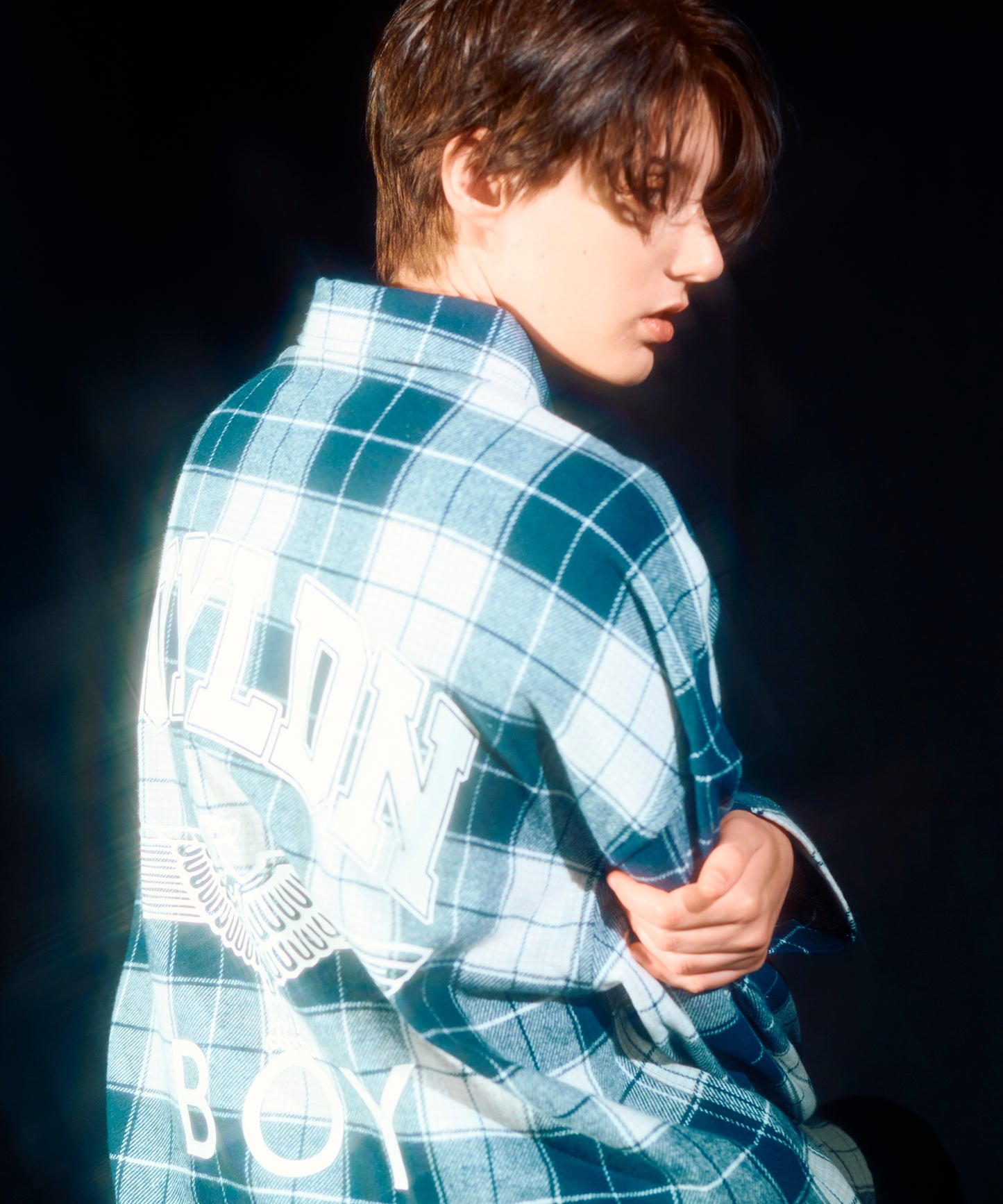 BOYLDN Check Flannel Shirt BLUE【B233N2100606】