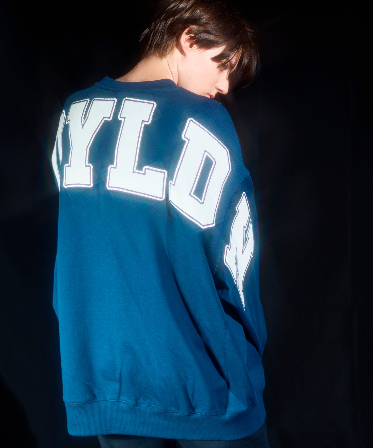 BIG BOY LOGO Crew Sweat BLUE【B233N0301206】