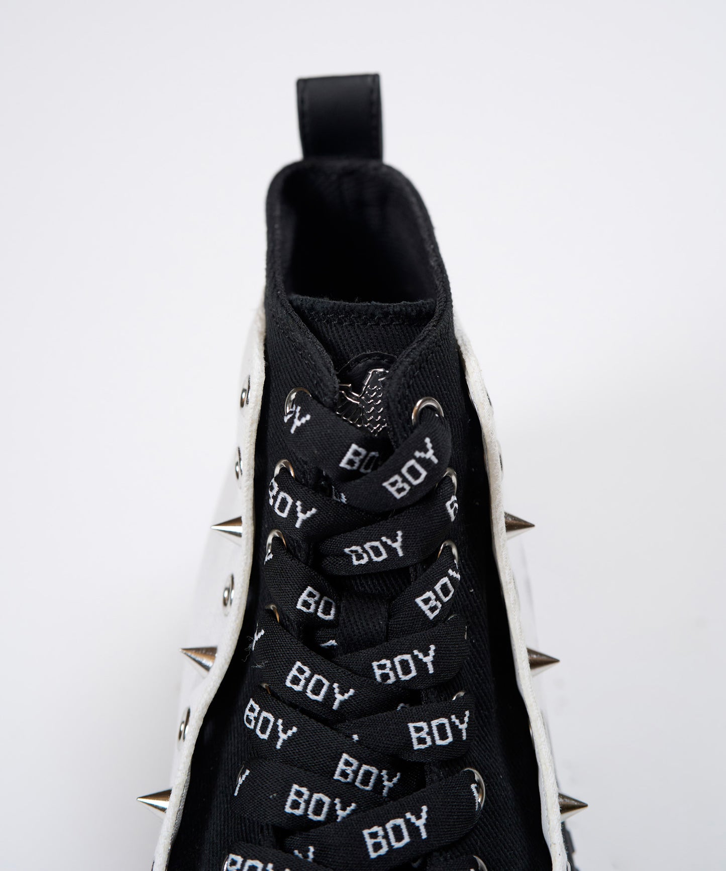 BOY MONO CANVAS HIGH-CUT SNEAKER【B233N7901101】
