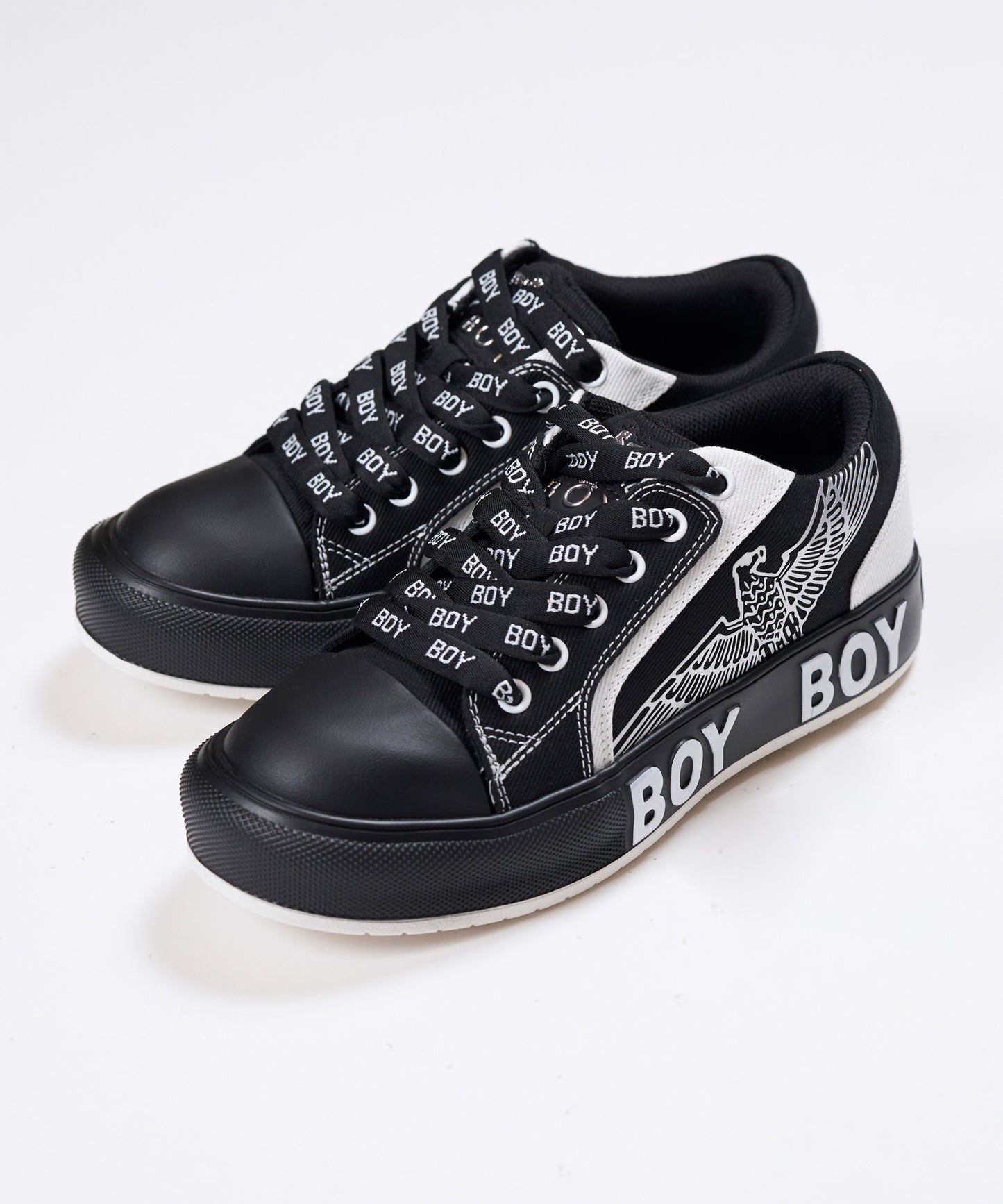 BOY MONO CANVAS LOW-CUT SNEAKER【B233N7901002】