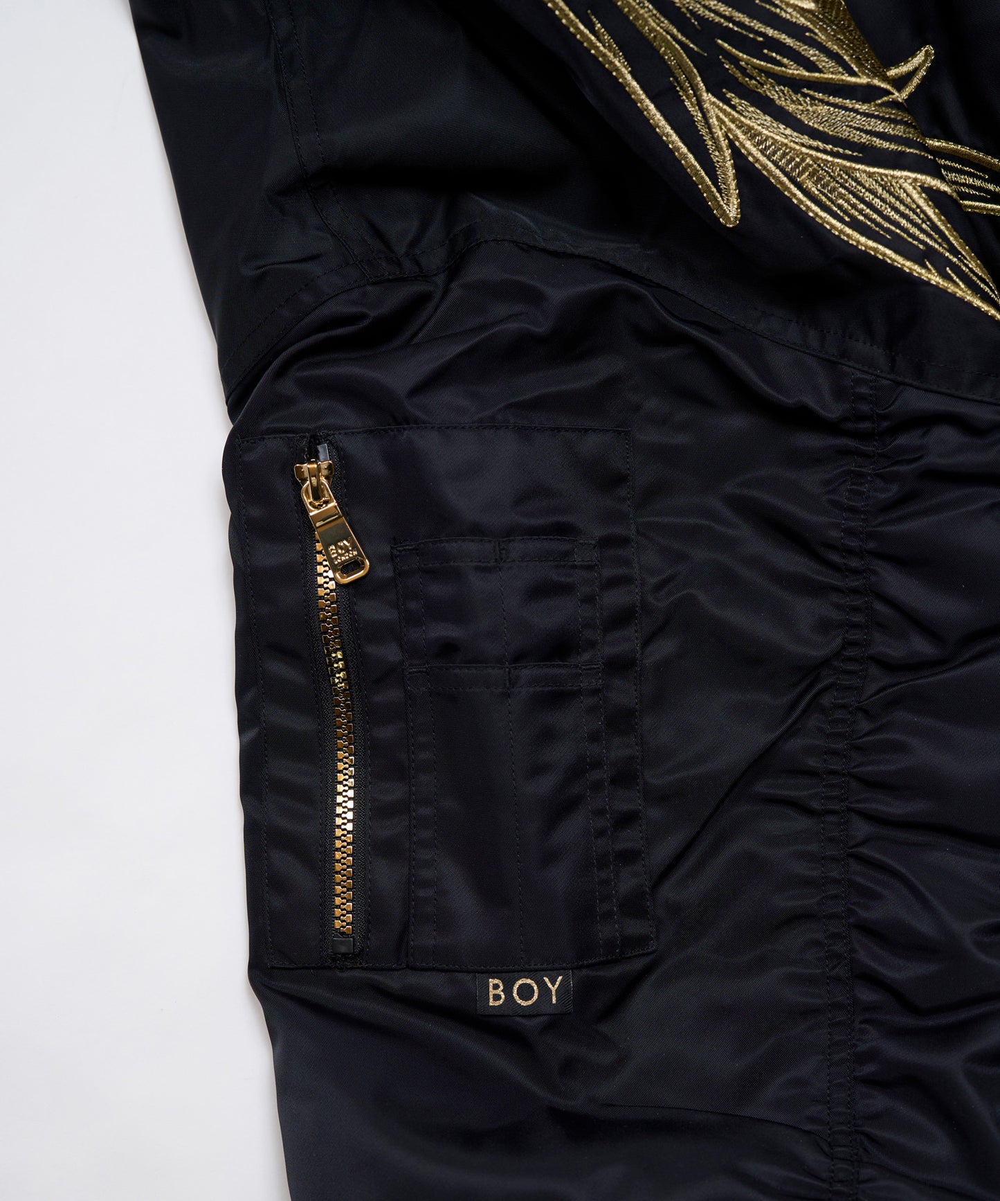 BOY BIG WING MA-1 BLOUSON BLACK【B234N2900502】