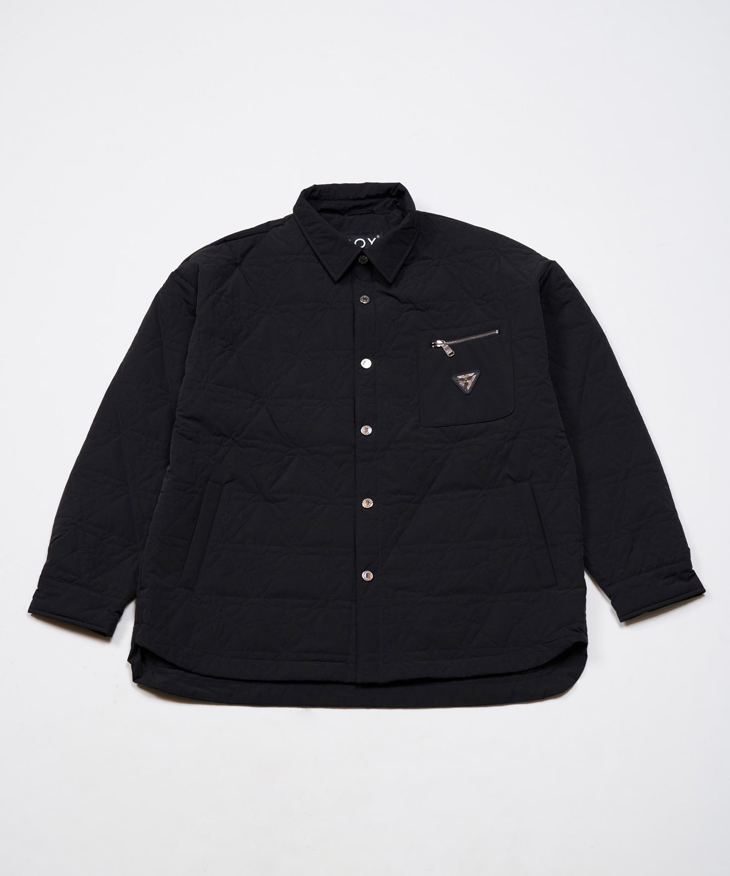 BOY EAGLE QUILTING JACKET BLACK【B233N2900402】