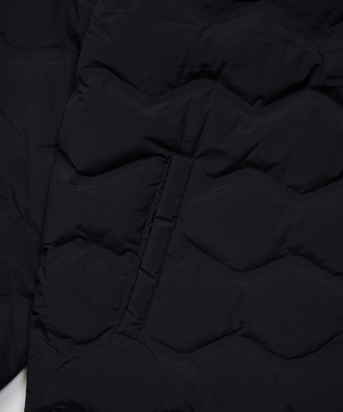 BOY LOGO SOLID DOWN BLOUSON BLACK【B234N2801402】