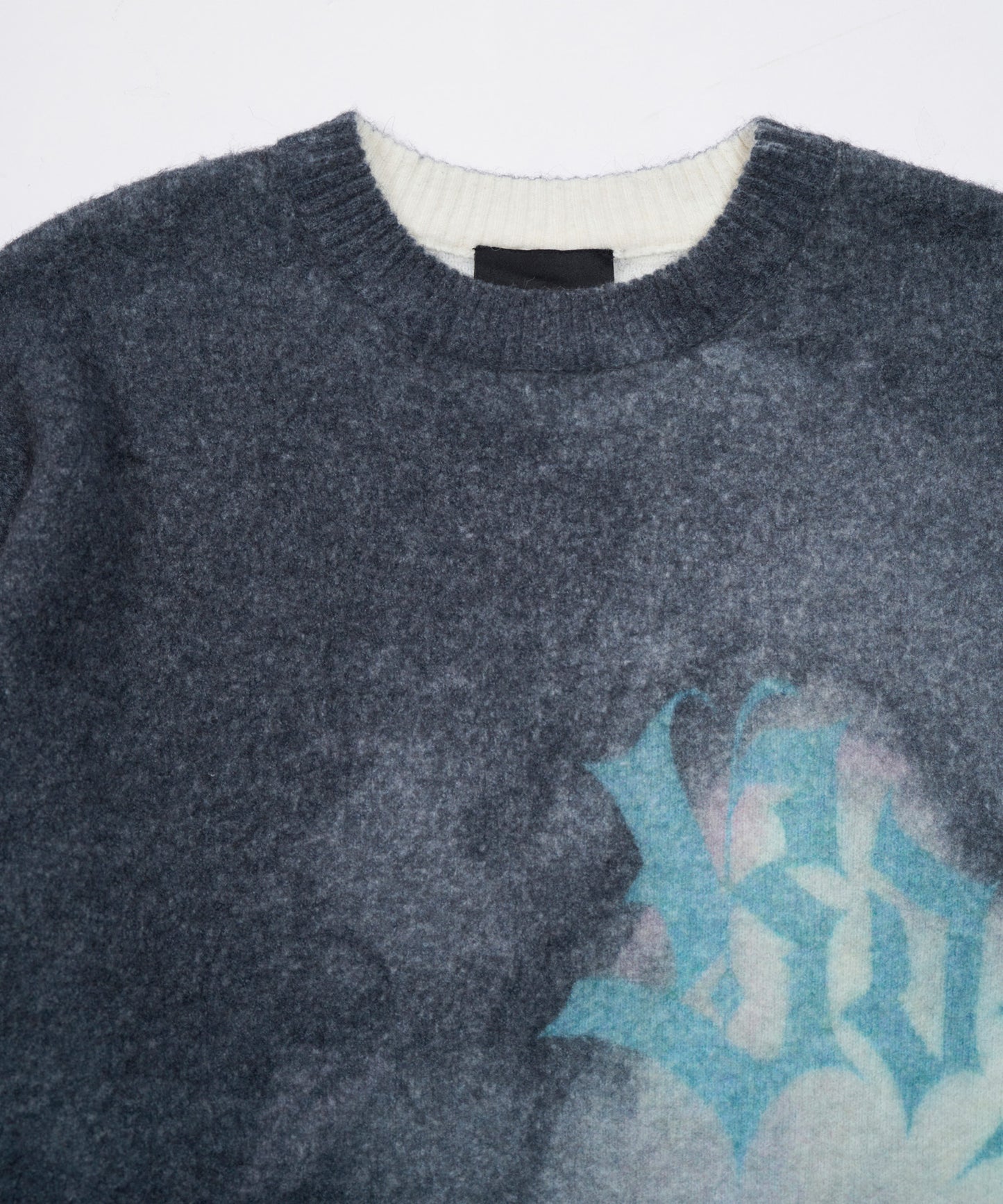 BOY GRADATION KNIT PULLOVER BLACK【B233N6000802】