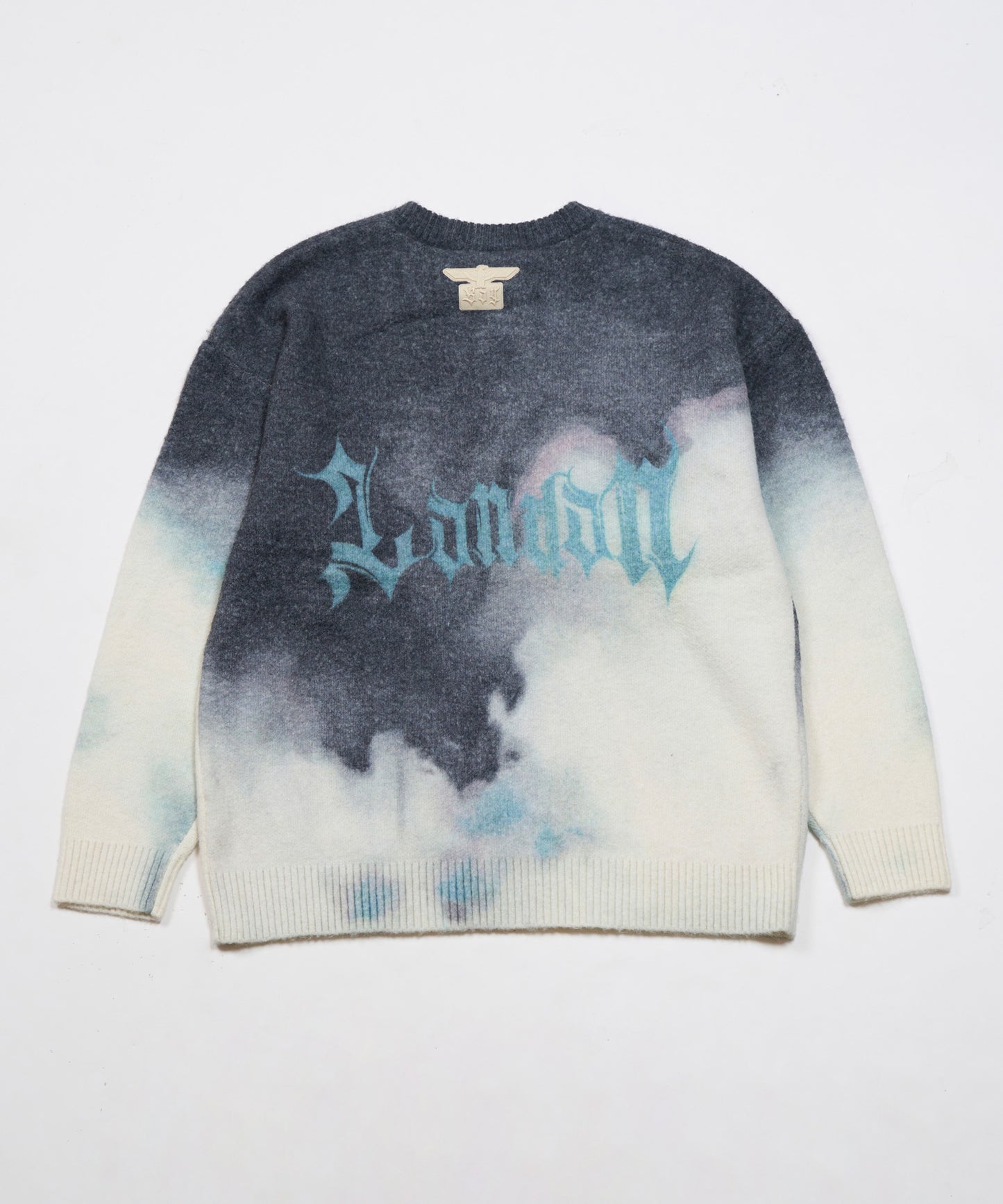 BOY GRADATION KNIT PULLOVER BLACK【B233N6000802】