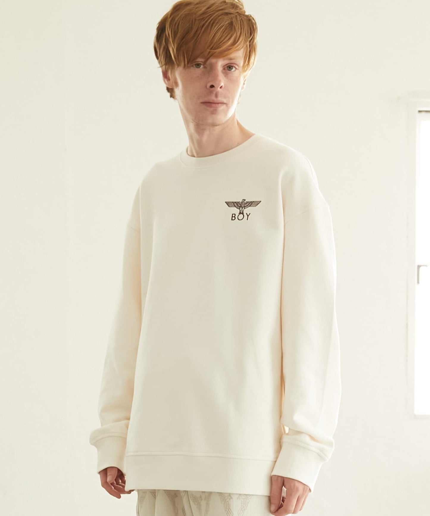 BOYLDN HEAVY SWEAT WHITE【B244N0305331】