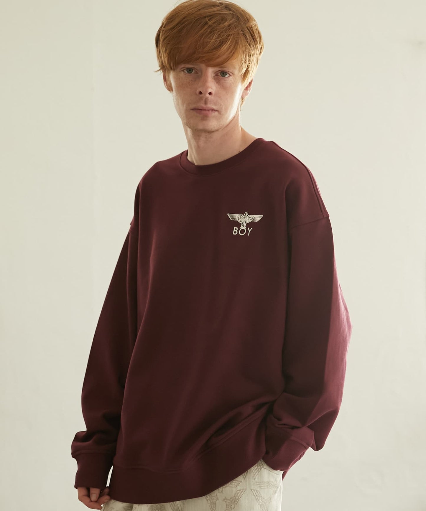 BOYLDN HEAVY SWEAT WINE【B244N0305330】