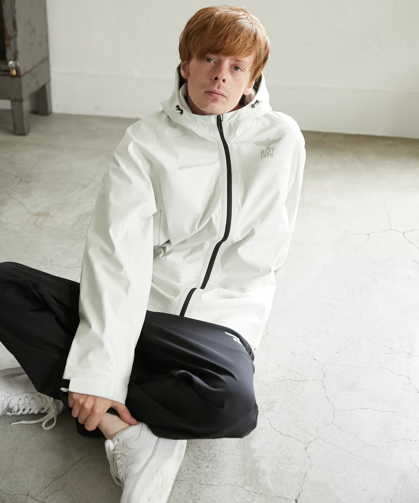 BOY MOUNTAIN JACKET GREY【B243N2303803】