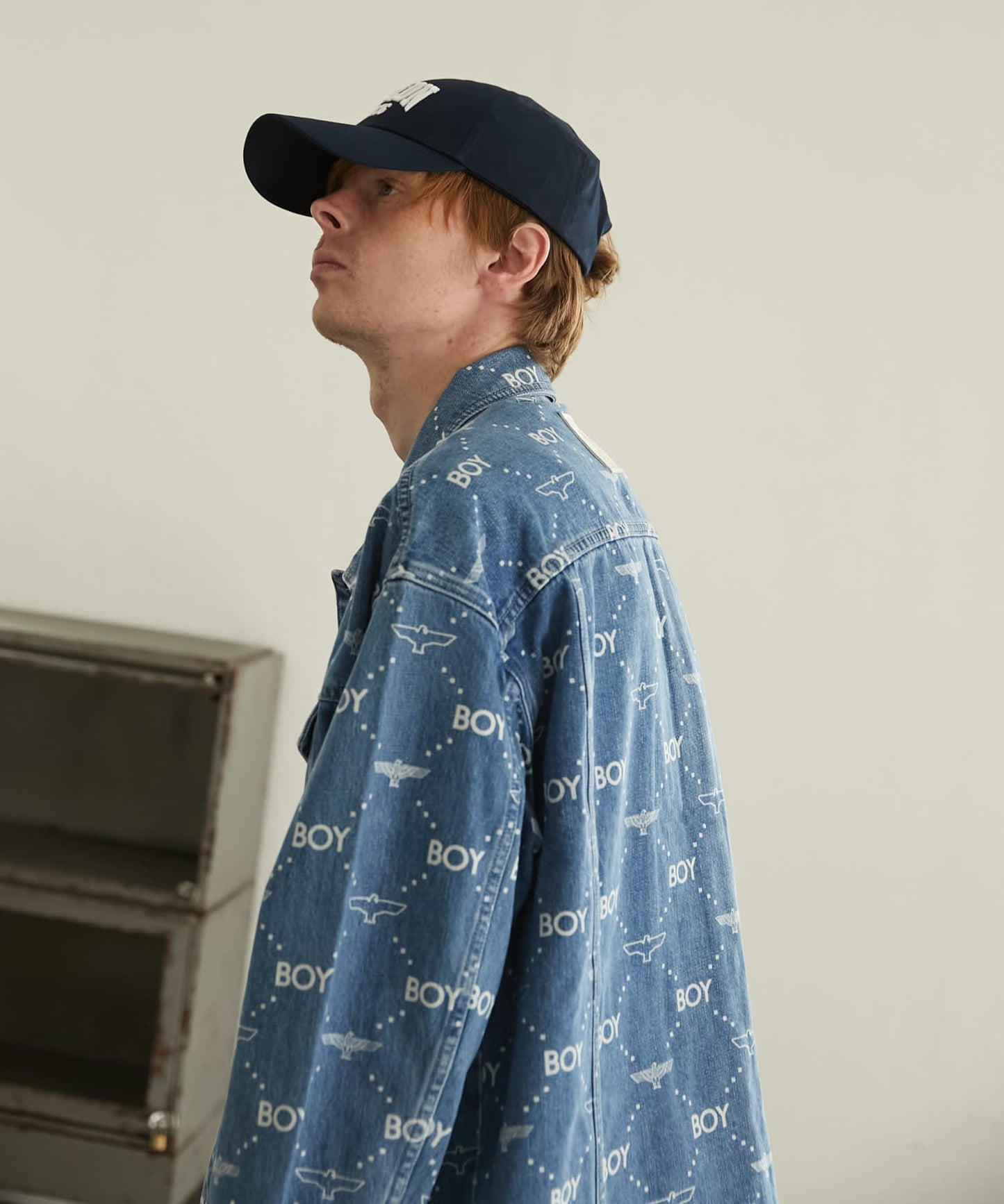 BOY LOOSE FIT DENIM JACKET INDIGO【B233N5000206】
