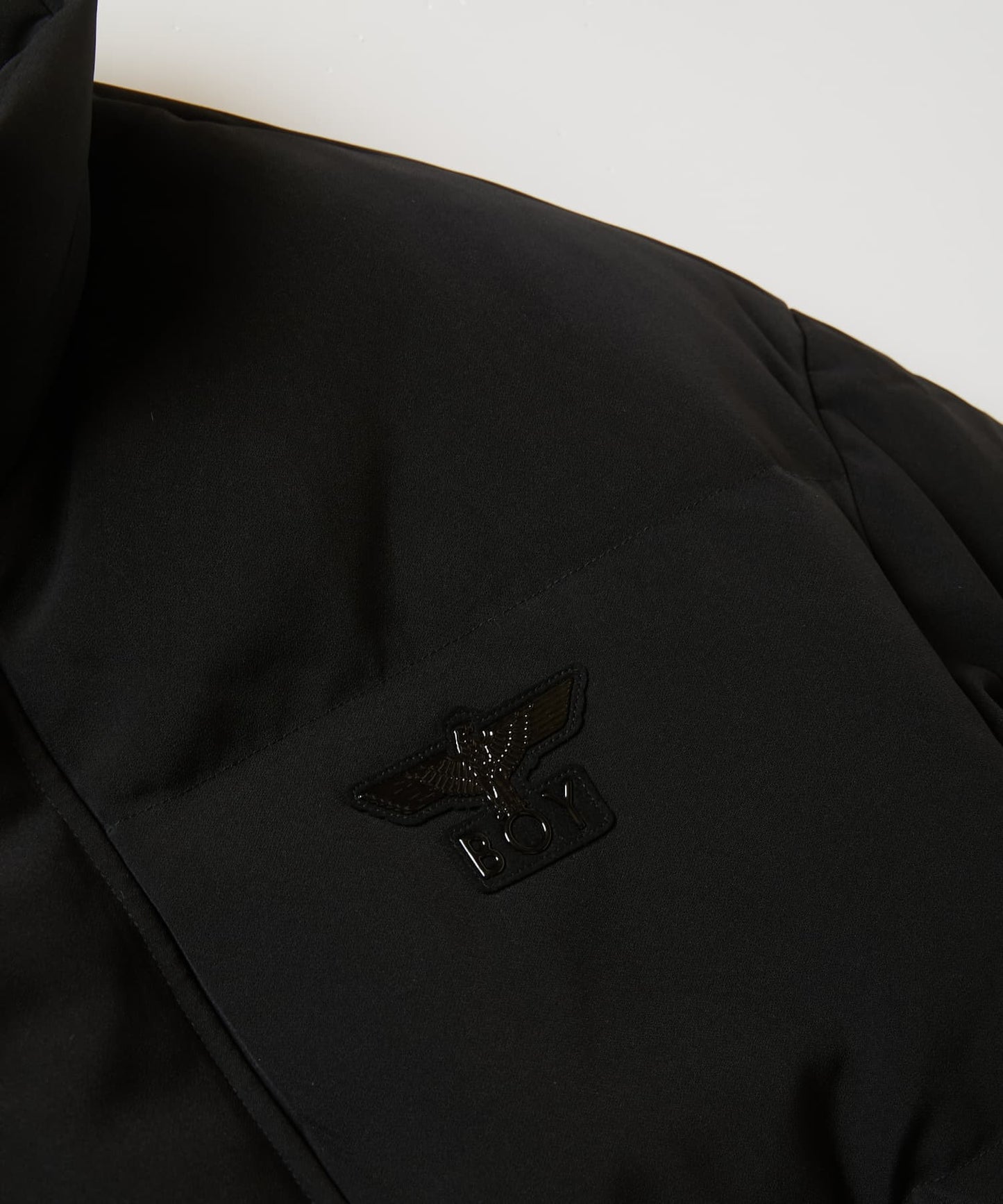 EAGLE BACK EMBROIDERY DOWN JACKET BLACK【B234N2802402】