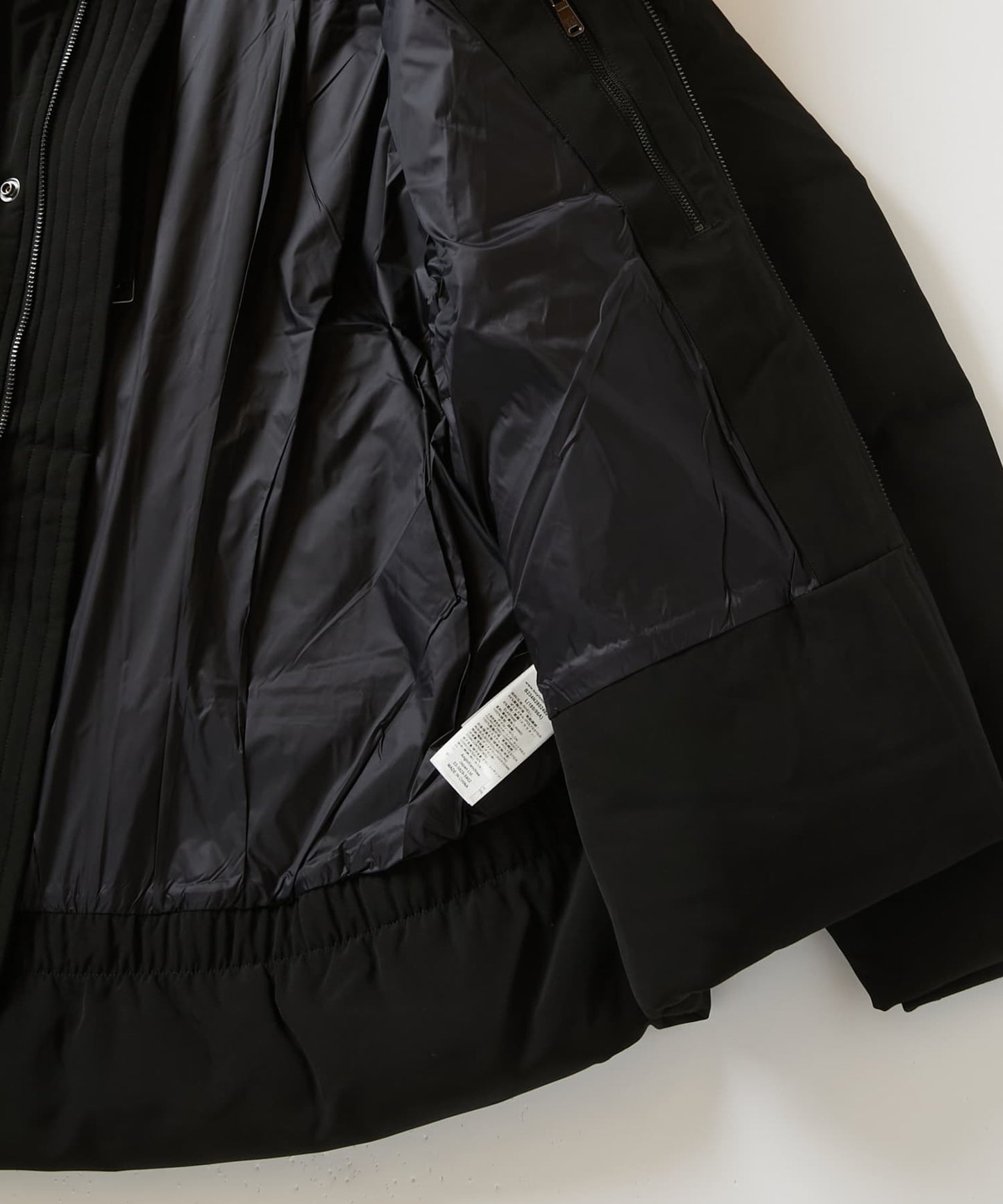 EAGLE BACK EMBROIDERY DOWN JACKET BLACK【B234N2802402】
