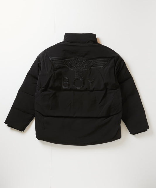 EAGLE BACK EMBROIDERY DOWN JACKET BLACK【B234N2802402】