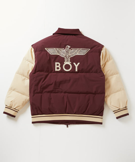 BOY STADIUM NYLON DOWN JACKET WINE【B244N2801703】