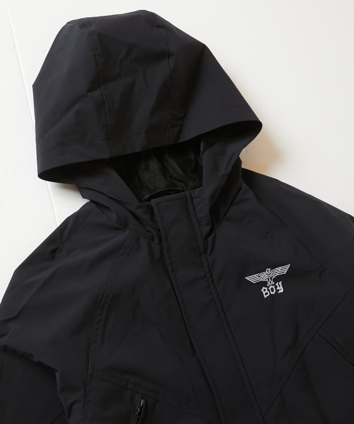FOR KIDS BOY WINDBREAKER JACKET BLACK【V243K2301802】