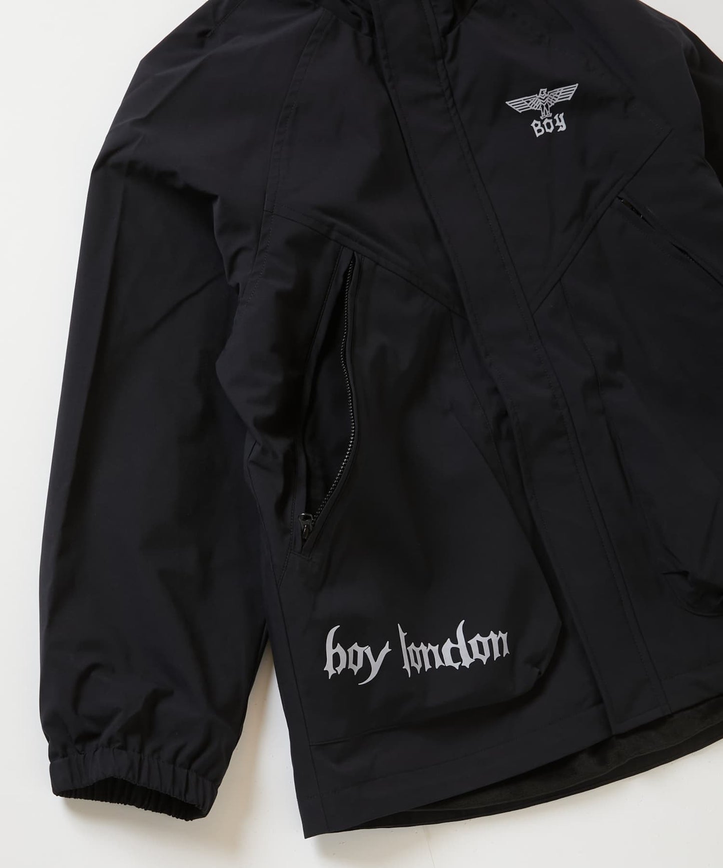 FOR KIDS BOY WINDBREAKER JACKET BLACK【V243K2301802】
