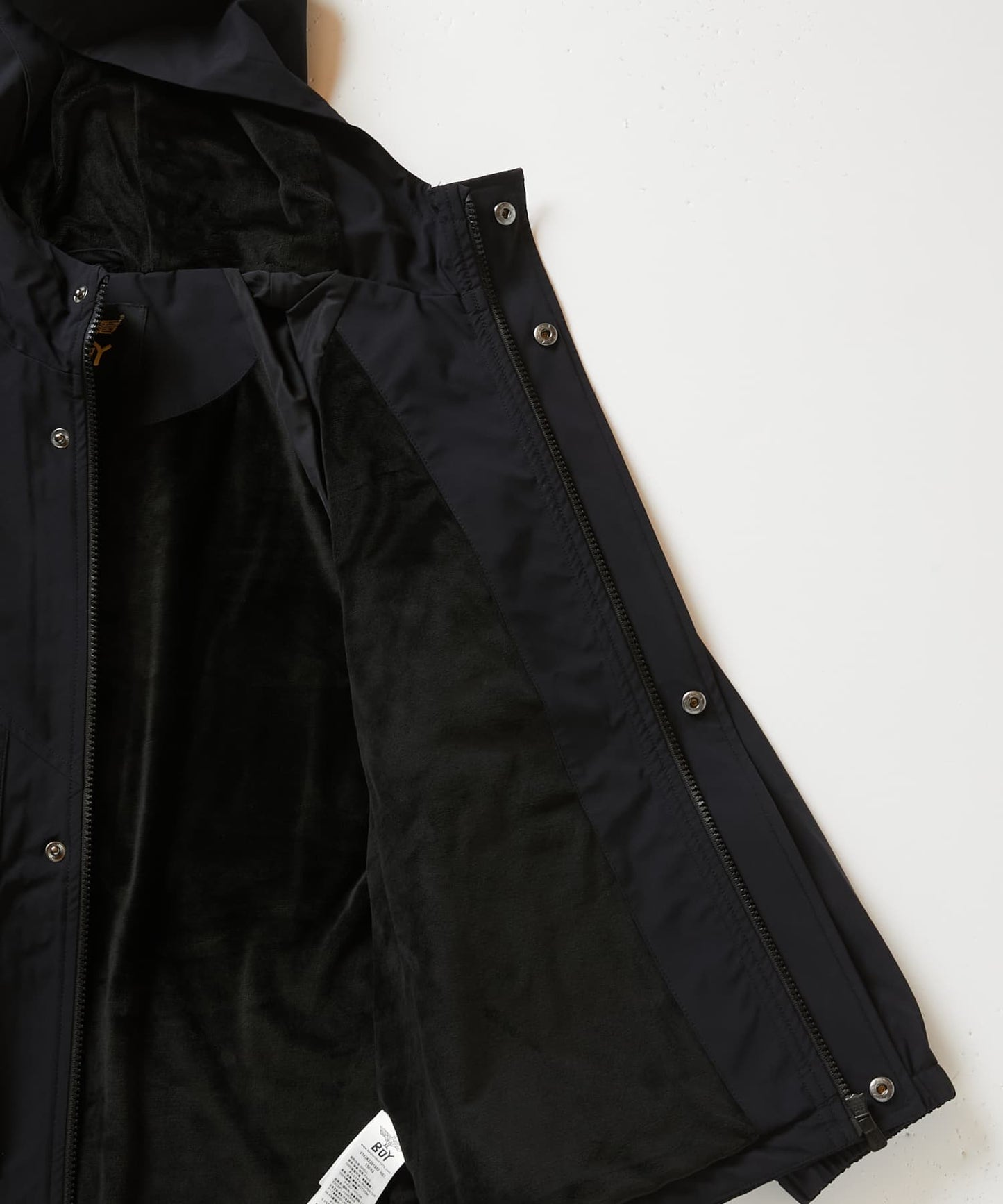 FOR KIDS BOY WINDBREAKER JACKET BLACK【V243K2301802】