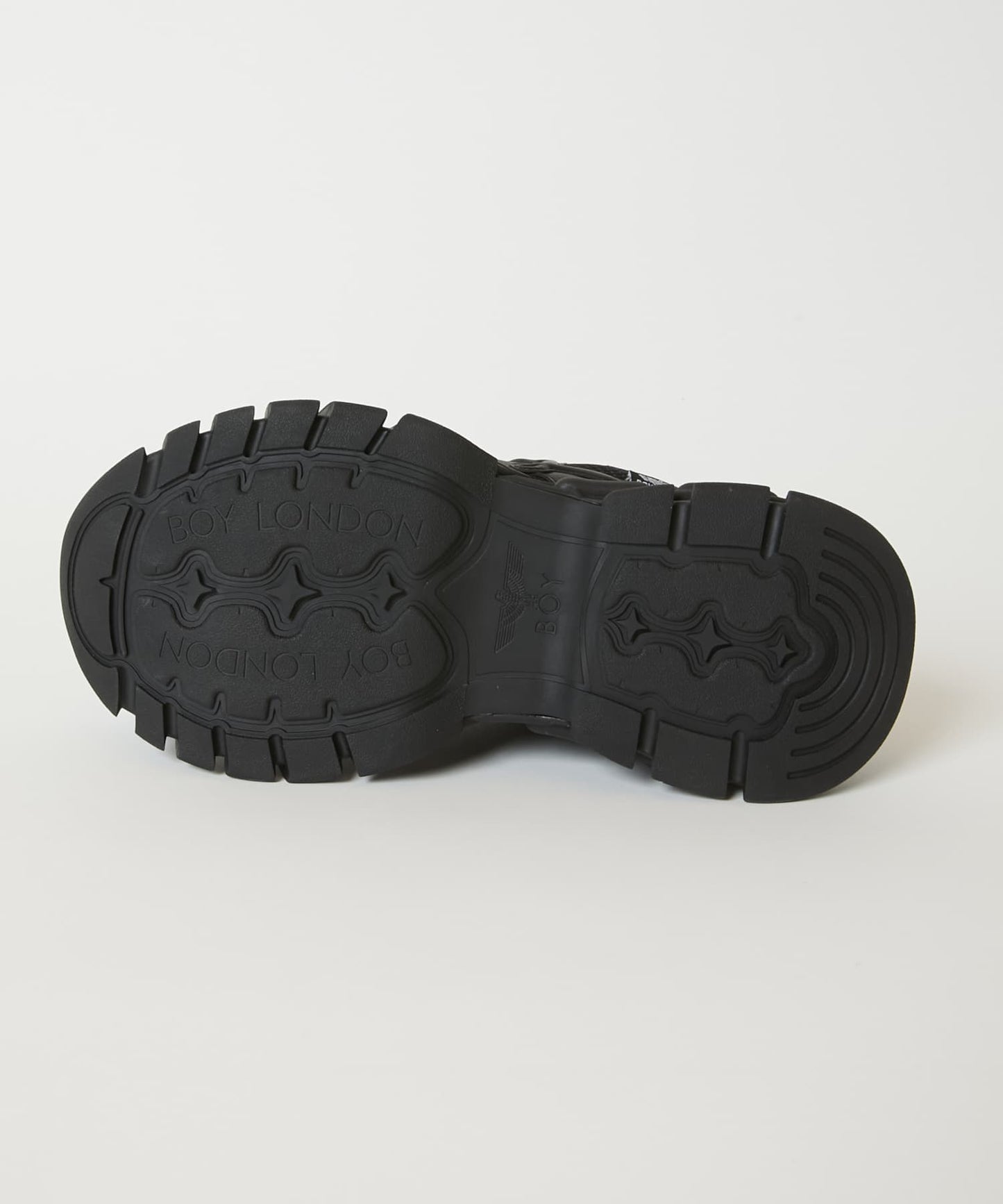 BOY PLATFORM SNEAKERS BLACK【B243N7901002】