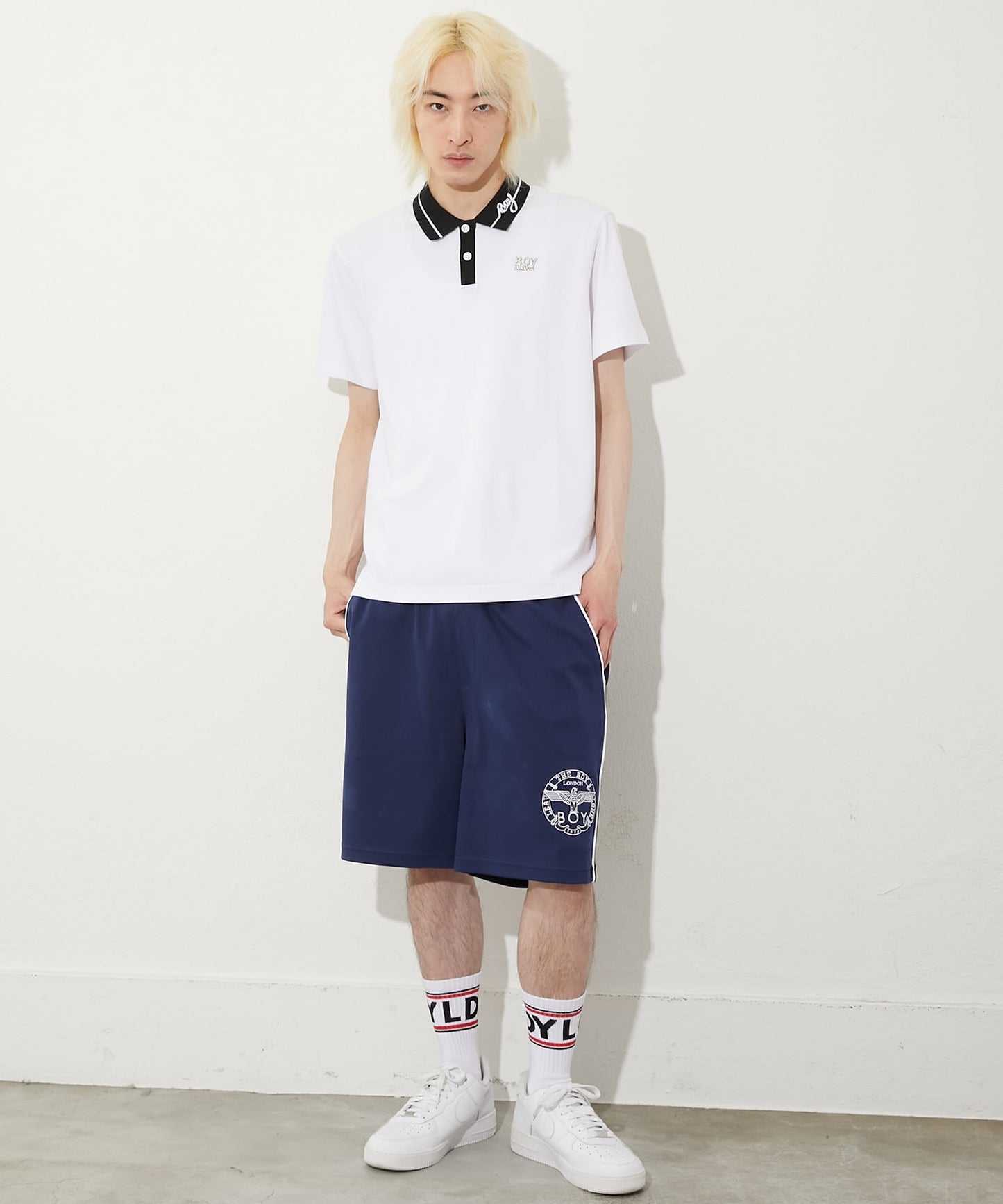 BICOLOR POLO SHIRT【B251M0117901】