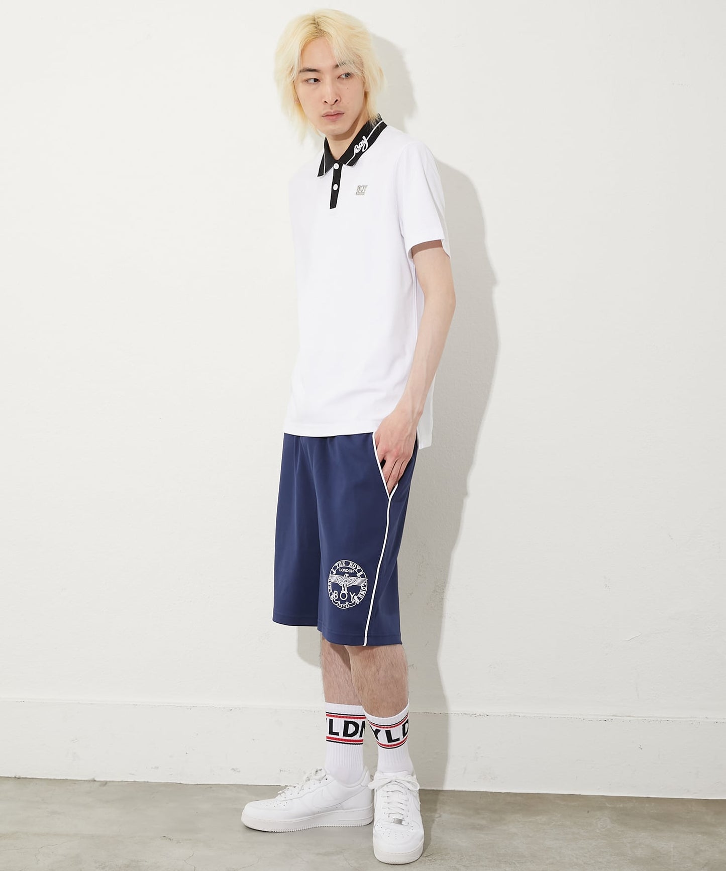 BICOLOR POLO SHIRT【B251M0117901】