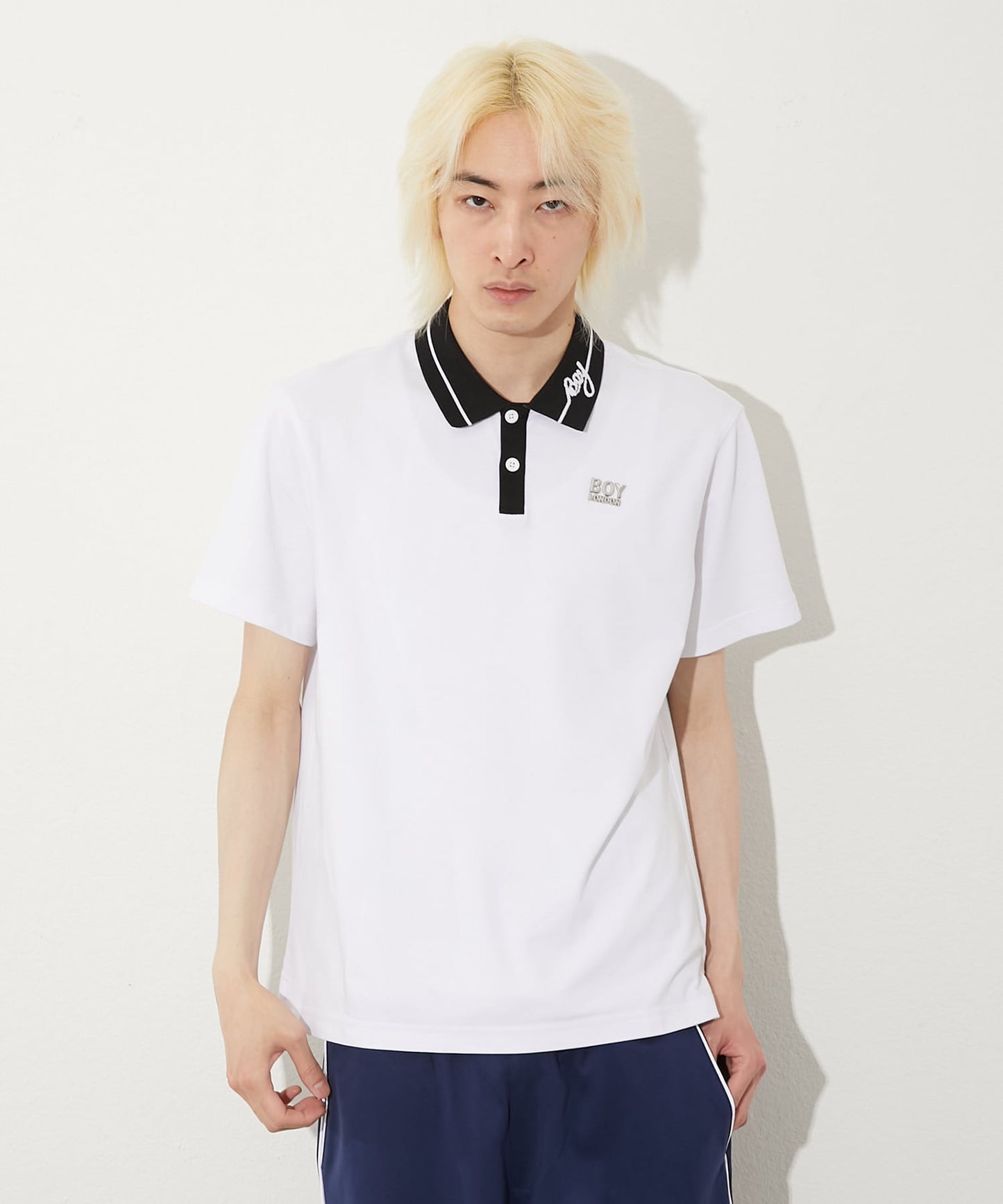 BICOLOR POLO SHIRT【B251M0117901】