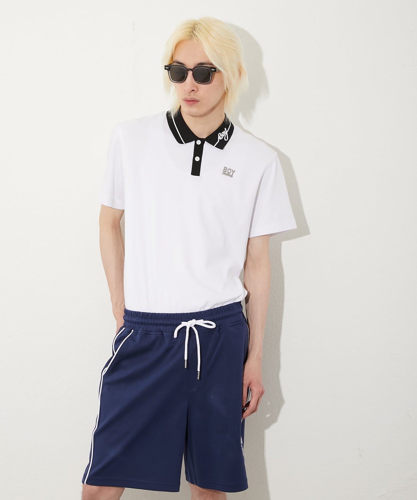 BICOLOR POLO SHIRT【B251M0117901】