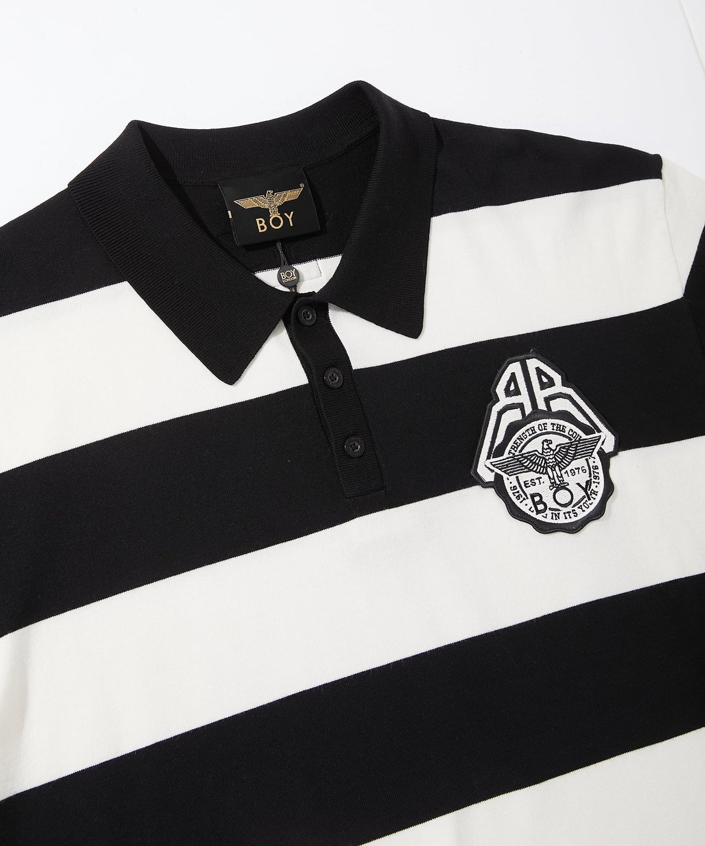 COLLEGE BORDER POLO SHIRT【B251N0106302】