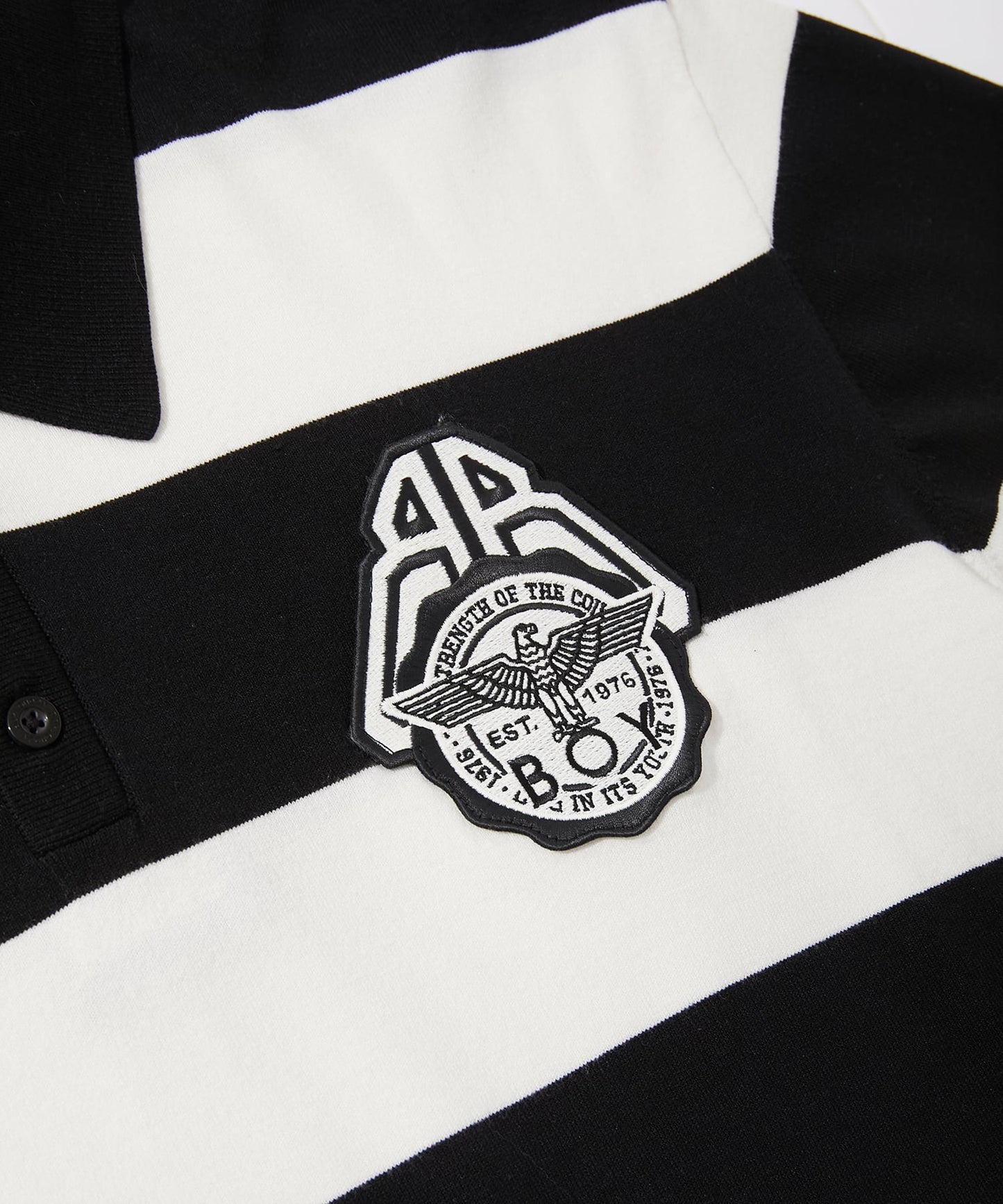 COLLEGE BORDER POLO SHIRT【B251N0106302】