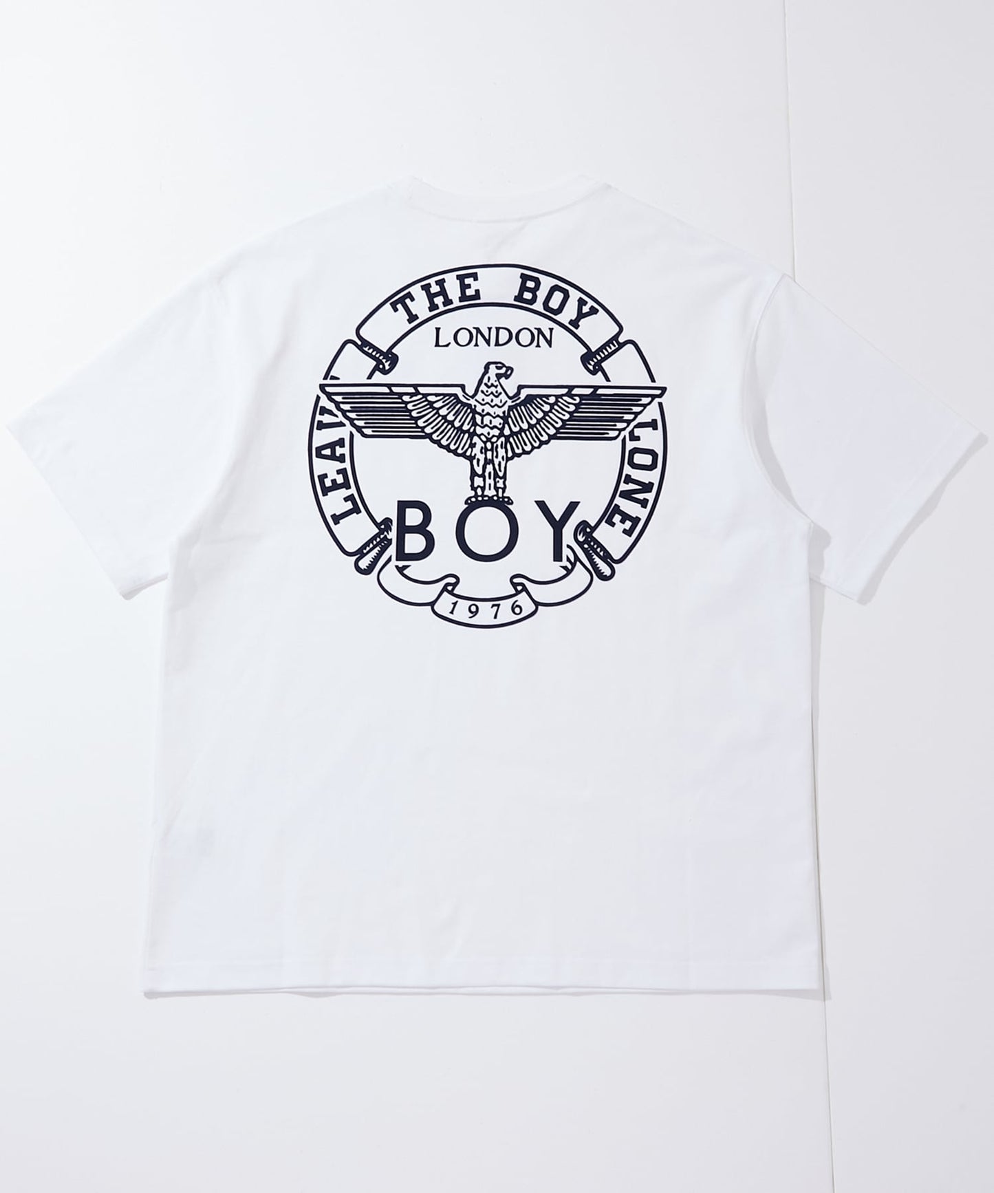 COLLEGE PRINT TEE WHITE【B252N0116201】